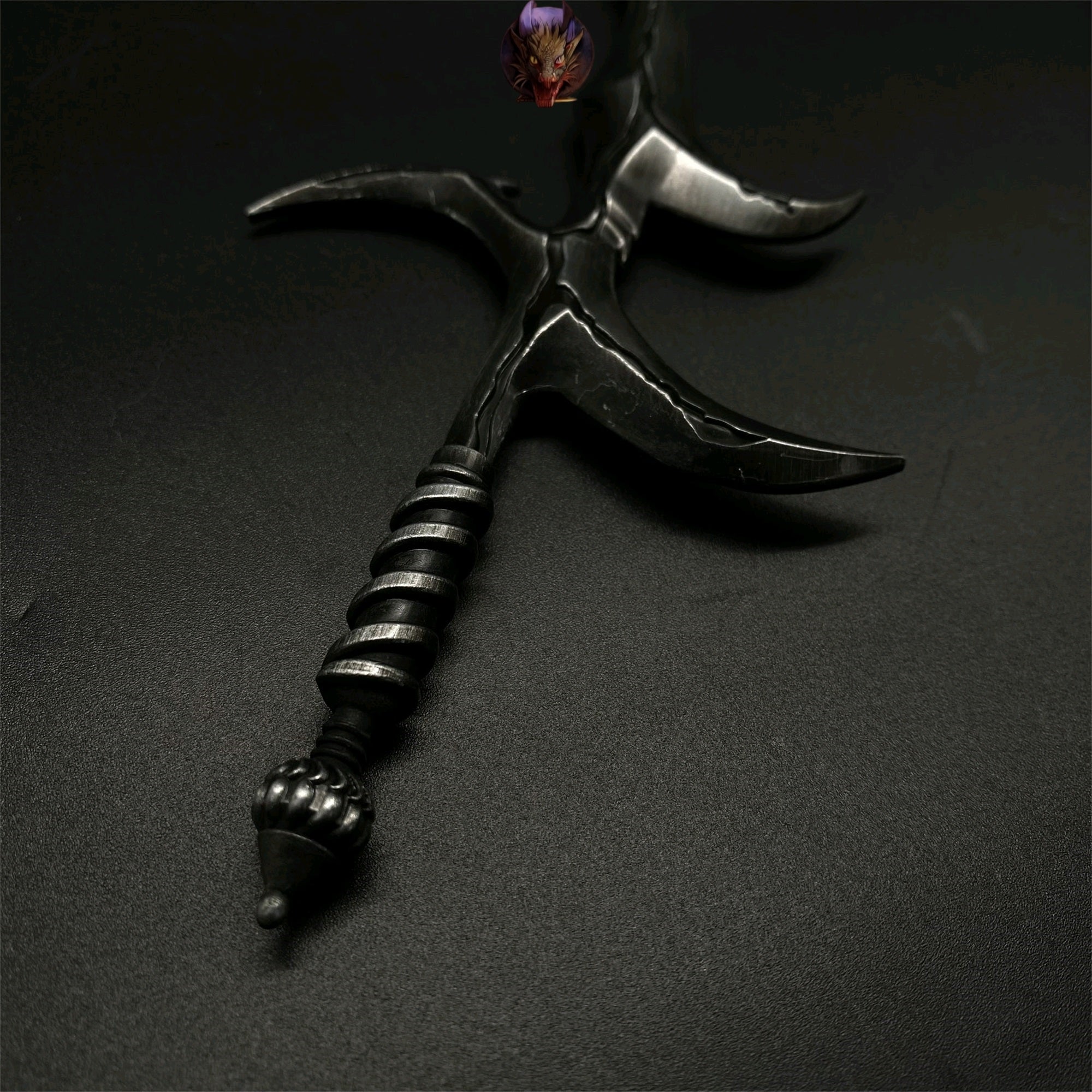 ER Black Knife Metal Miniature For Display Meta Replica