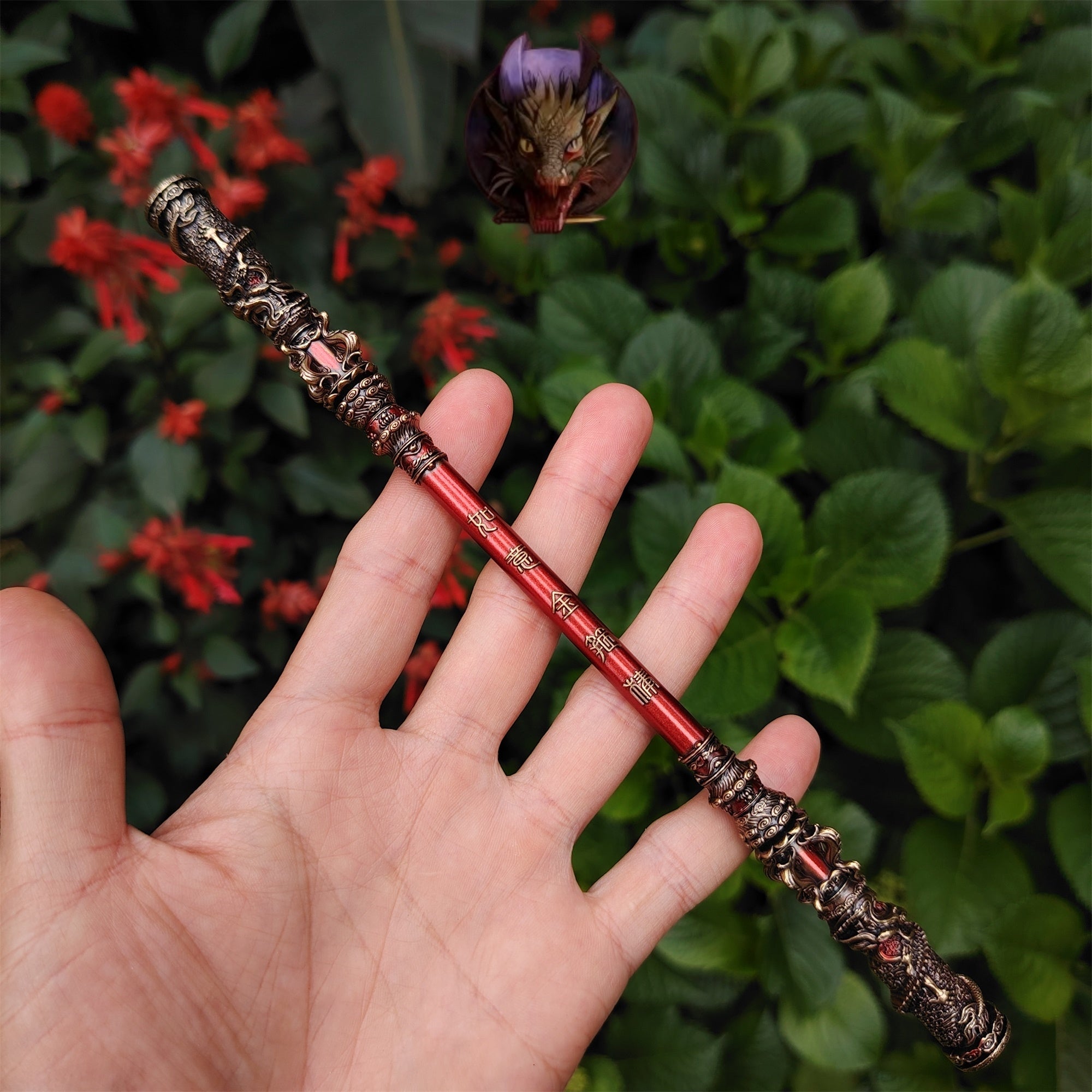 Black Myth Wukong Bar 8.7'' Ruyi Jingu Bang Metal Replica