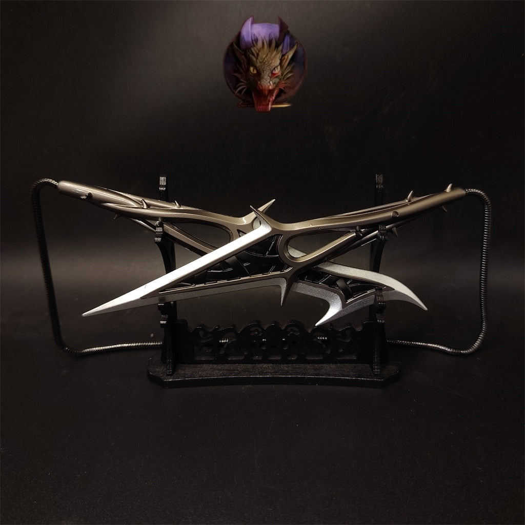 Val Blackthorn Blades Metal Replica