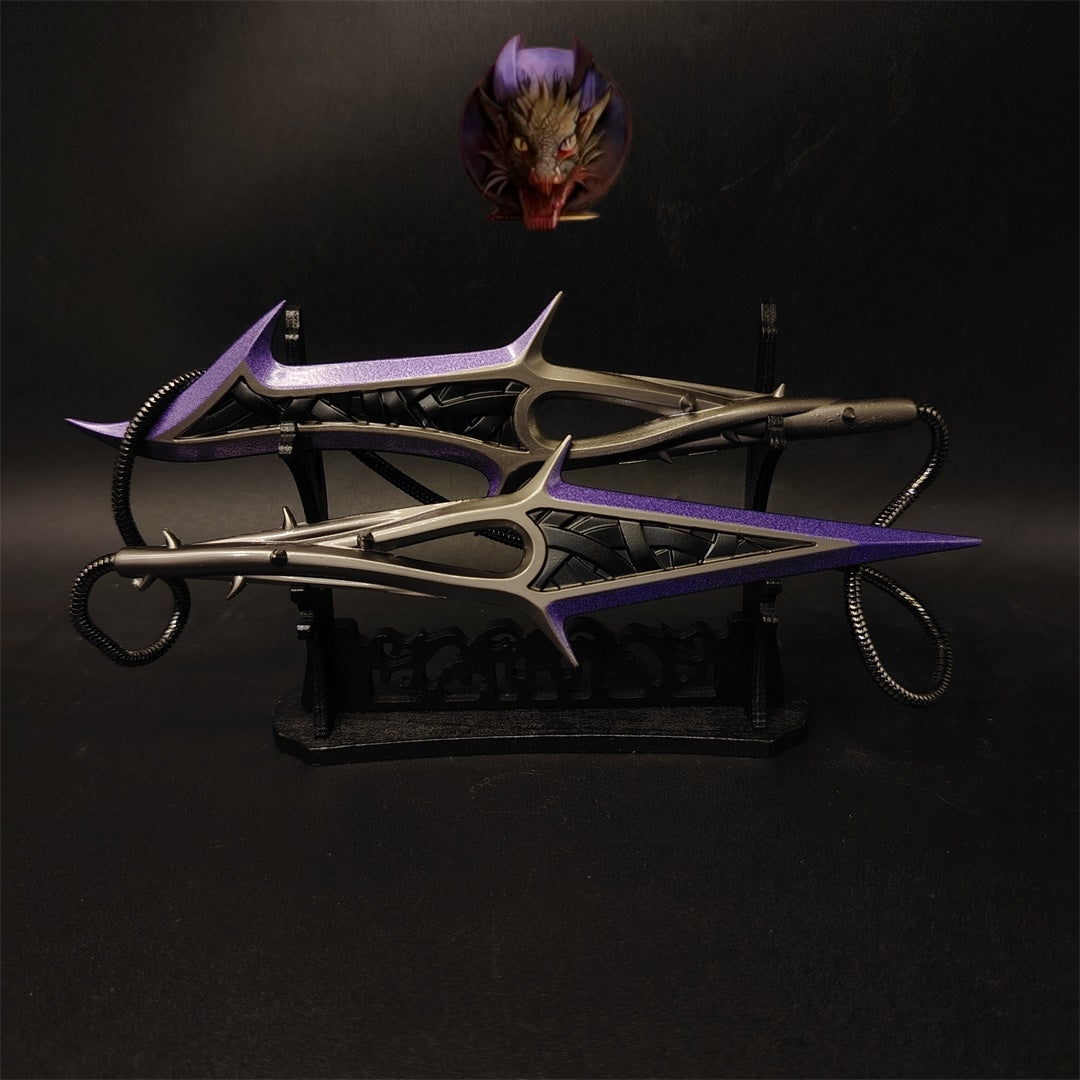 Val Blackthorn Blades Metal Replica