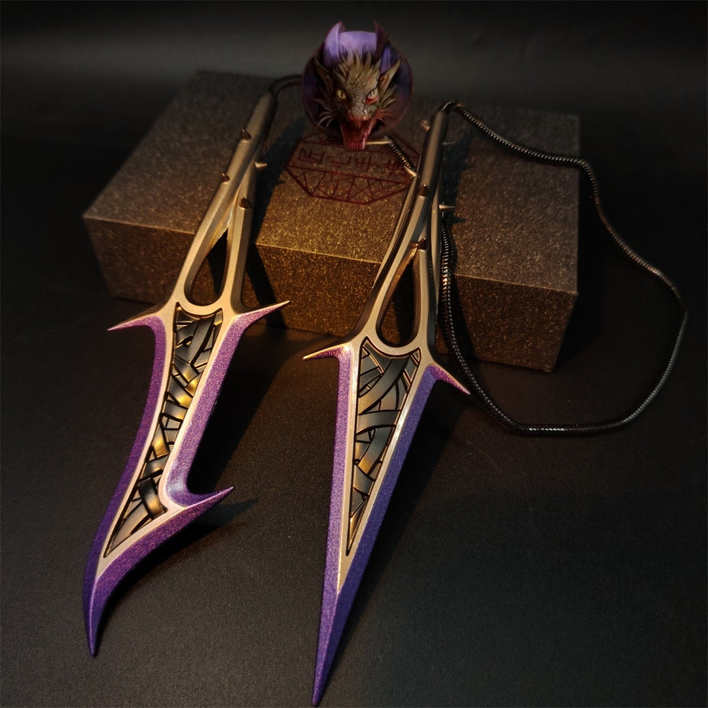 Val Blackthorn Blades Metal Replica