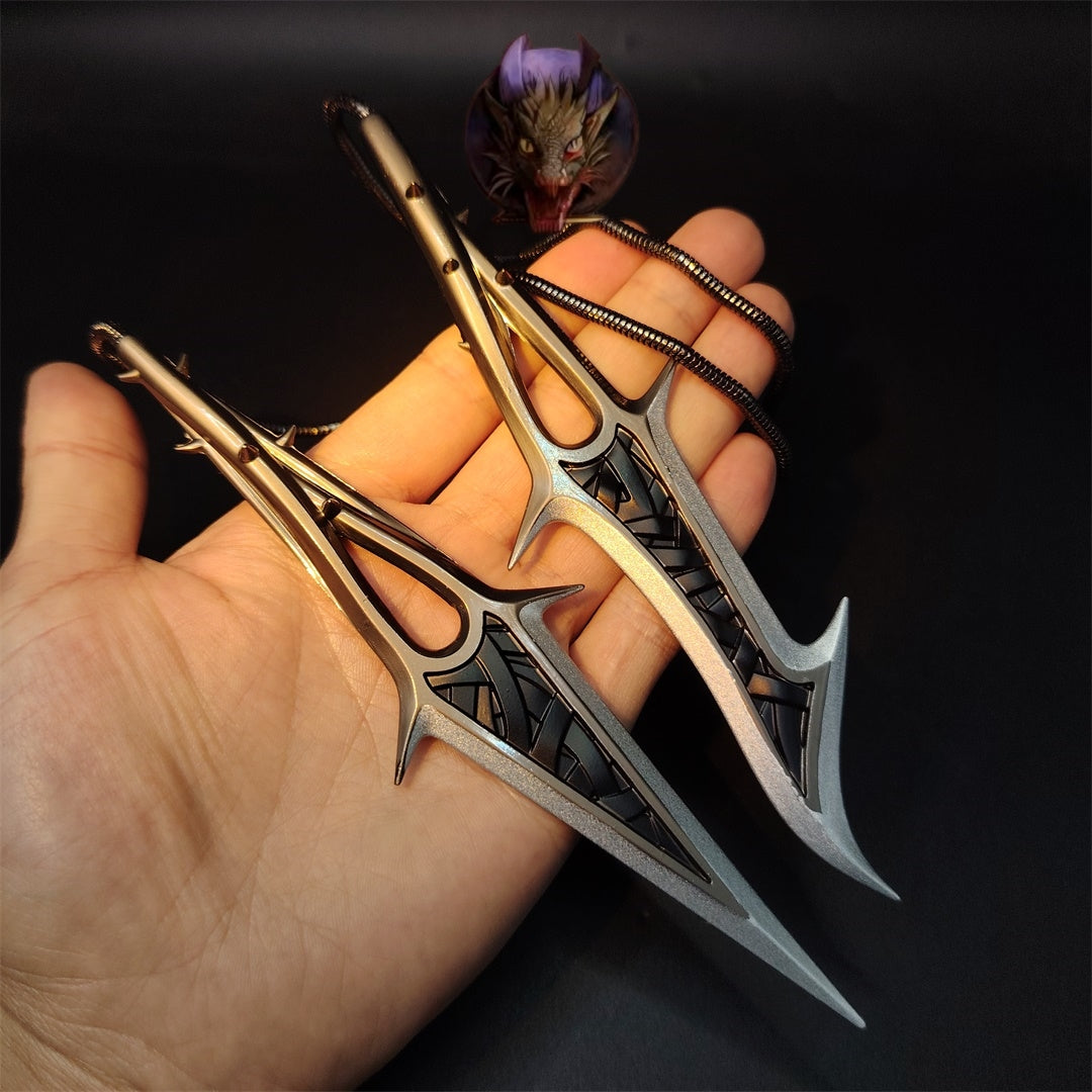 Val Blackthorn Blades Metal Replica