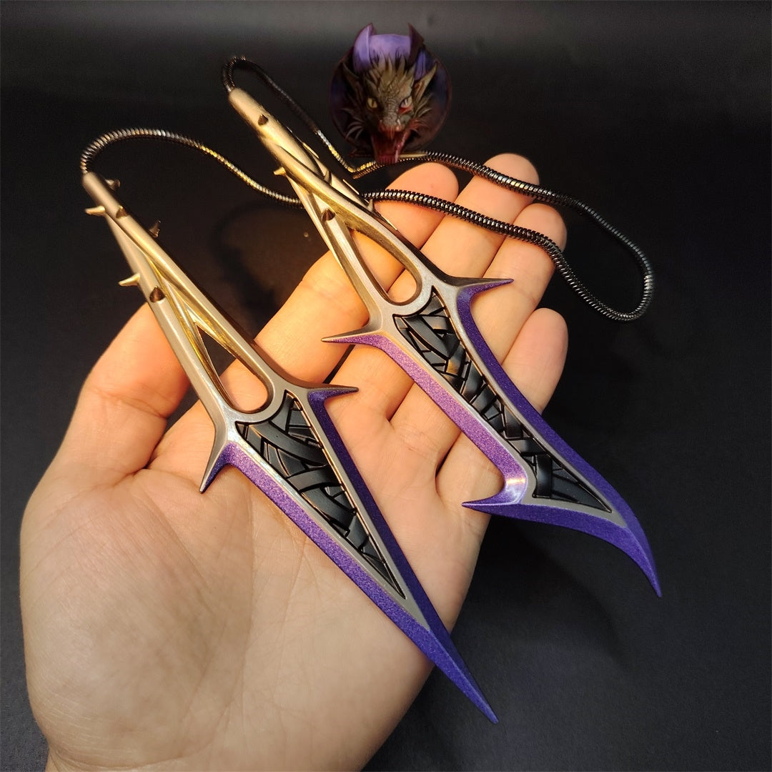 Val Blackthorn Blades Metal Replica