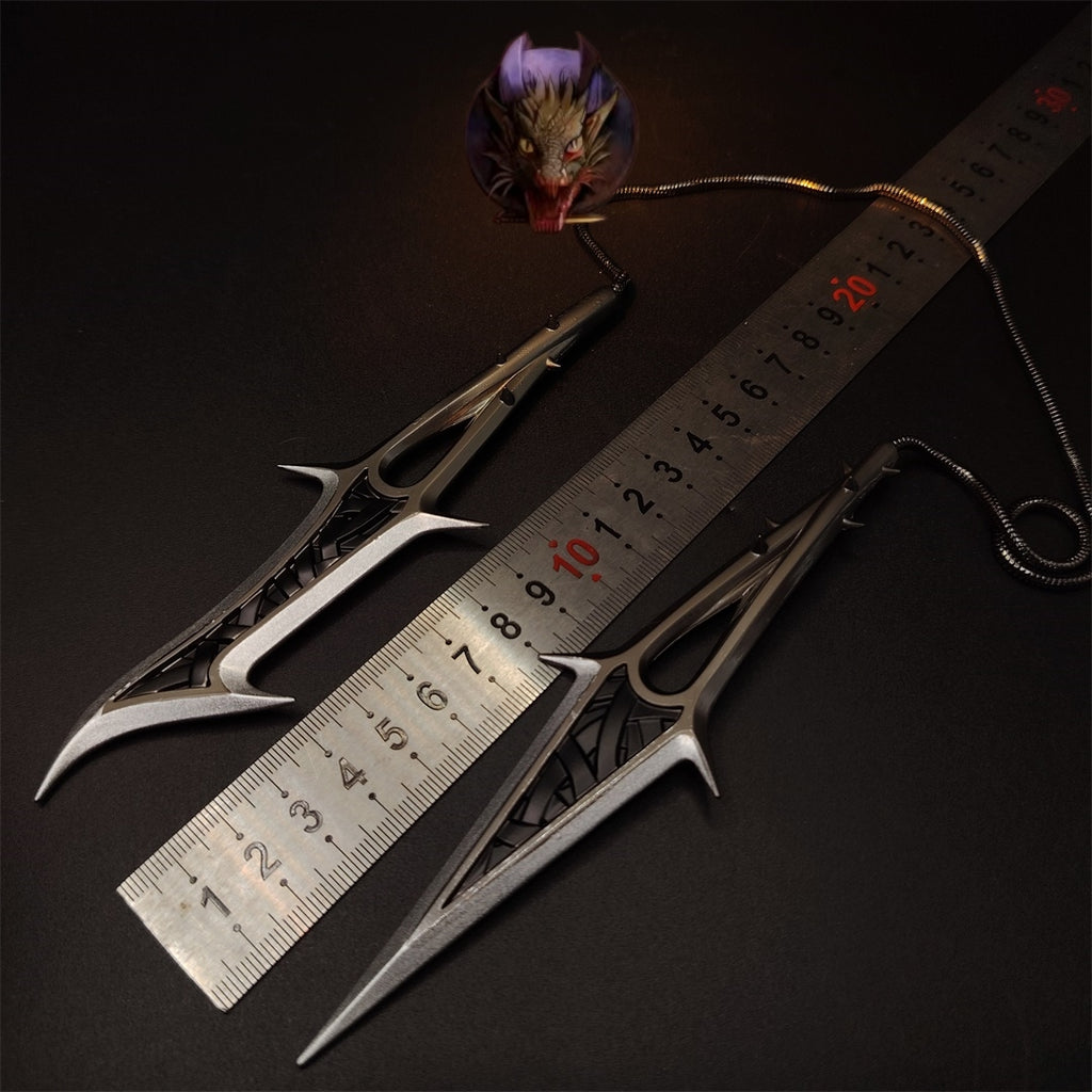 Val Blackthorn Blades Metal Replica