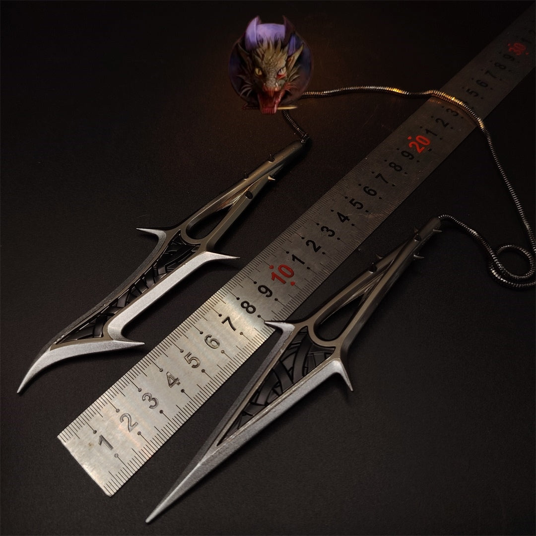 Val Blackthorn Blades Metal Replica