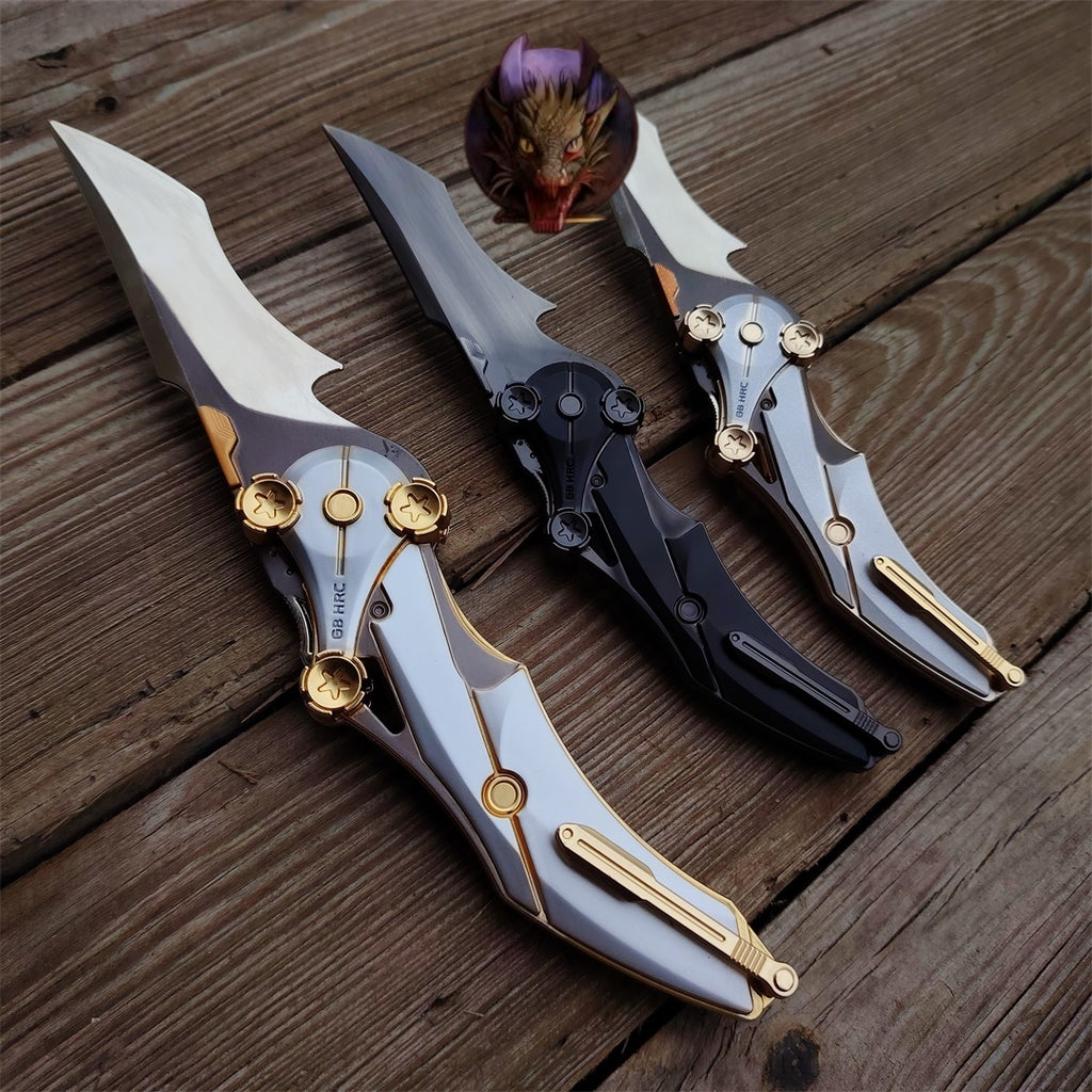 DF Blade Of Mercy Blunt Folding Knife Metal Replica