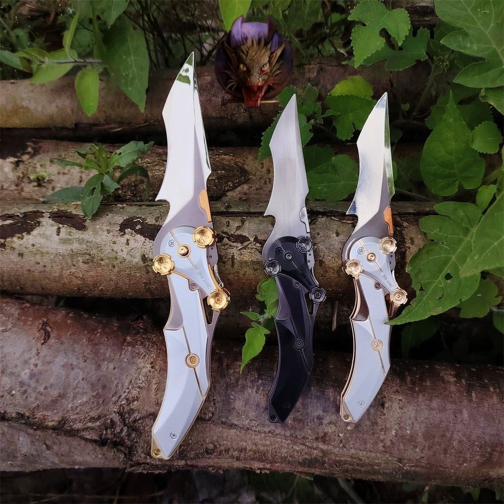 DF Blade Of Mercy Blunt Folding Knife Metal Replica