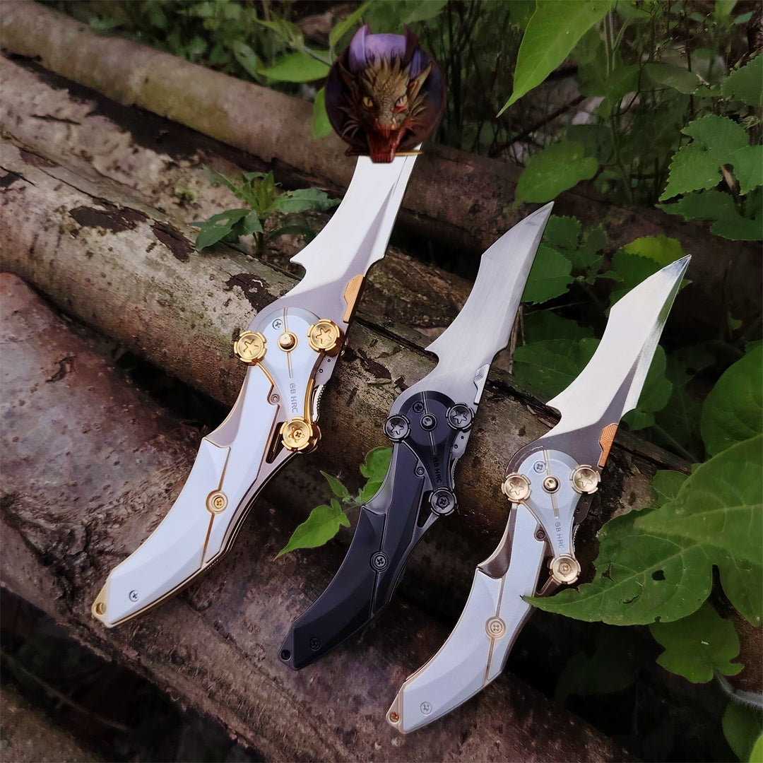 DF Blade Of Mercy Blunt Folding Knife Metal Replica