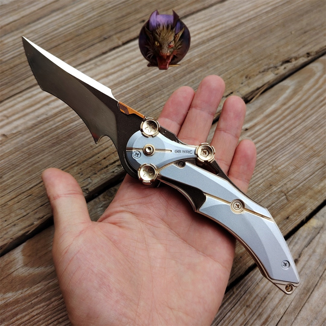 DF Blade Of Mercy Blunt Folding Knife Metal Replica