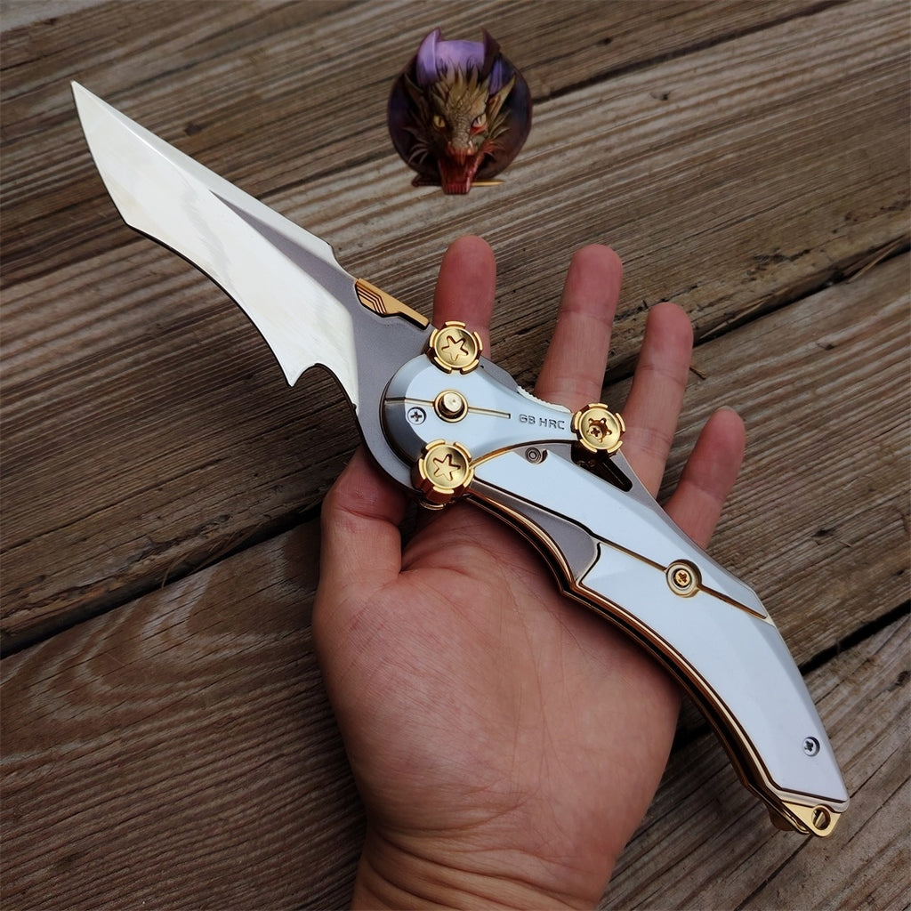 DF Blade Of Mercy Blunt Folding Knife Metal Replica