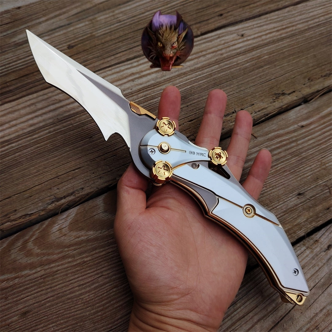 DF Blade Of Mercy Blunt Folding Knife Metal Replica