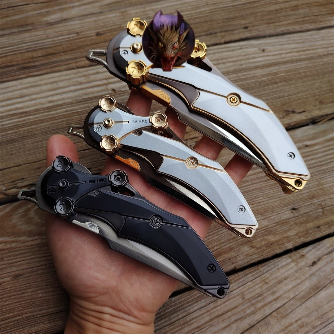 DF Blade Of Mercy Blunt Folding Knife Metal Replica