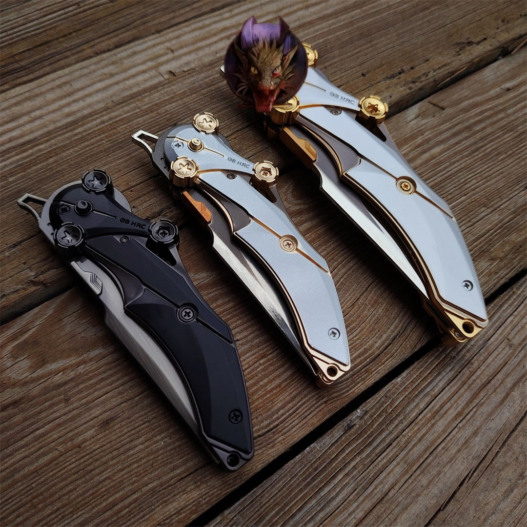 DF Blade Of Mercy Blunt Folding Knife Metal Replica