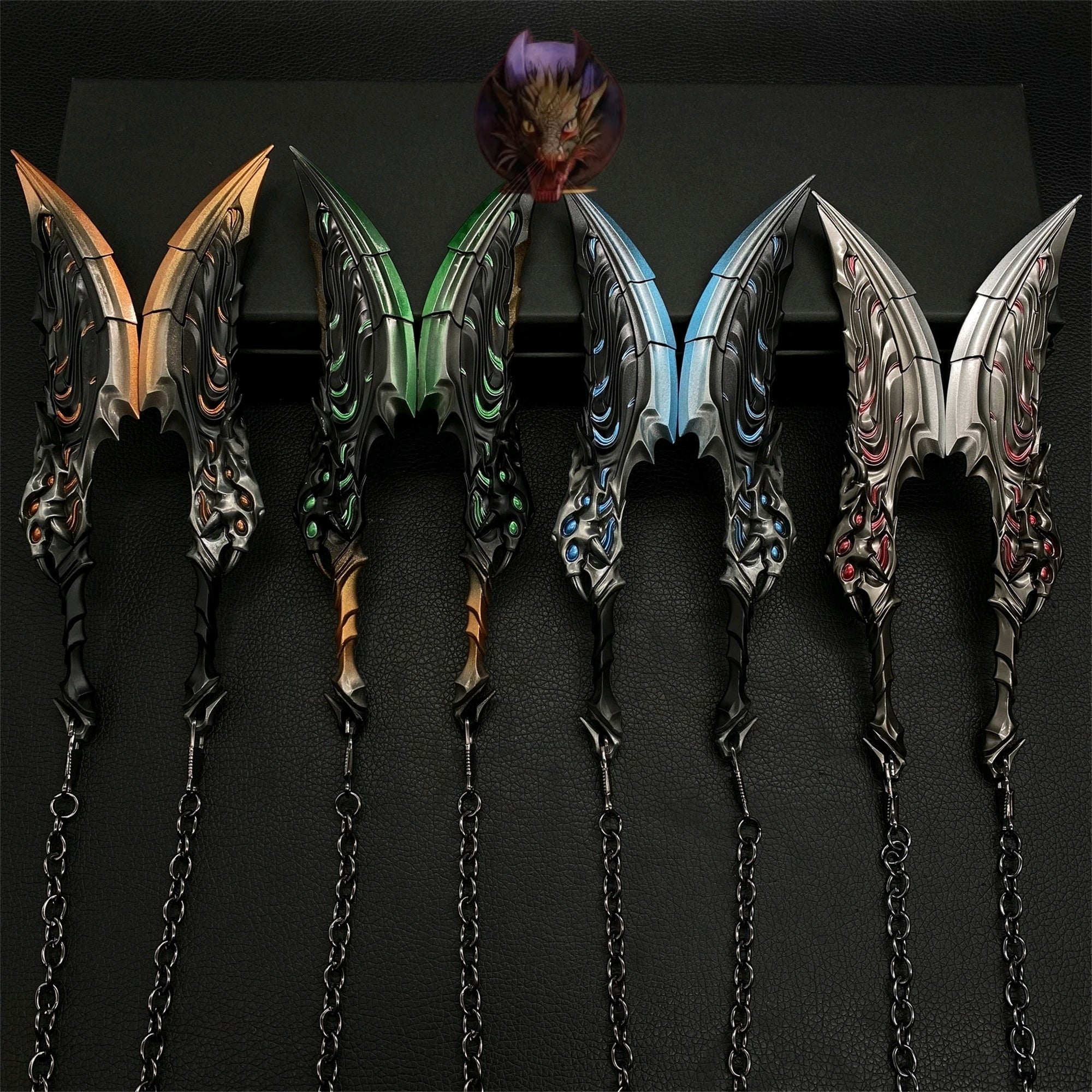 Val Blades Of Primordia Metal Replicas 4 Colors