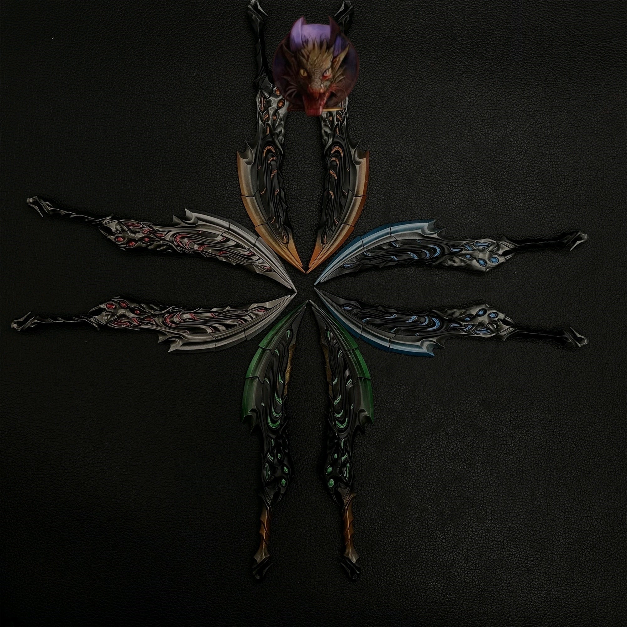 Val Blades Of Primordia Metal Replicas 4 Colors