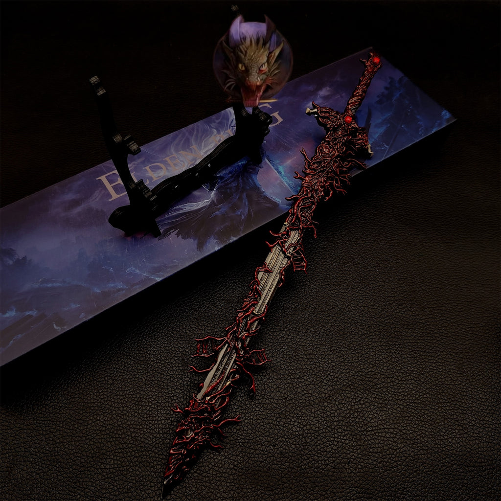 Soul Game Blasphemous Blade Metal Replica With Gift Box