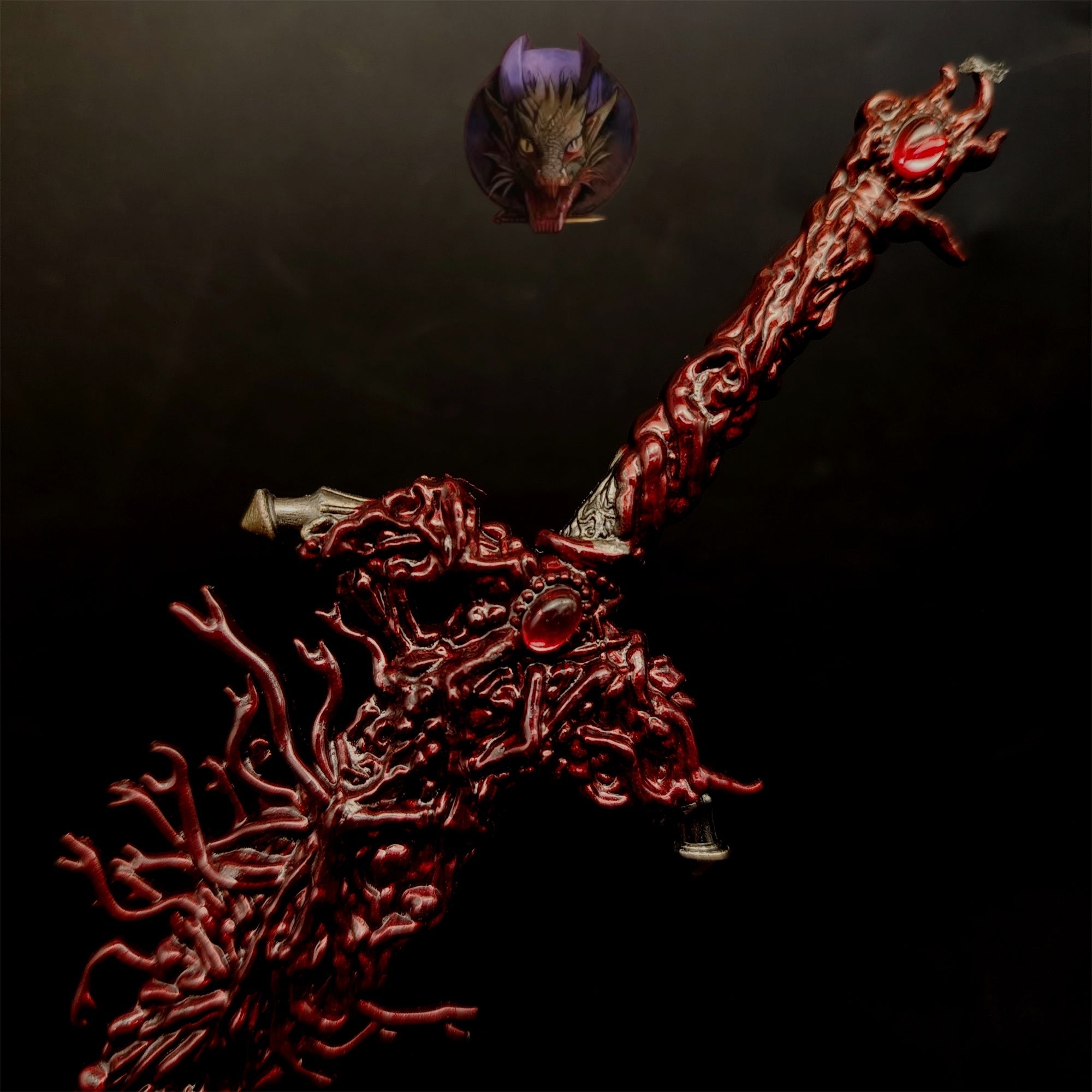 Soul Game Blasphemous Blade Metal Replica With Gift Box