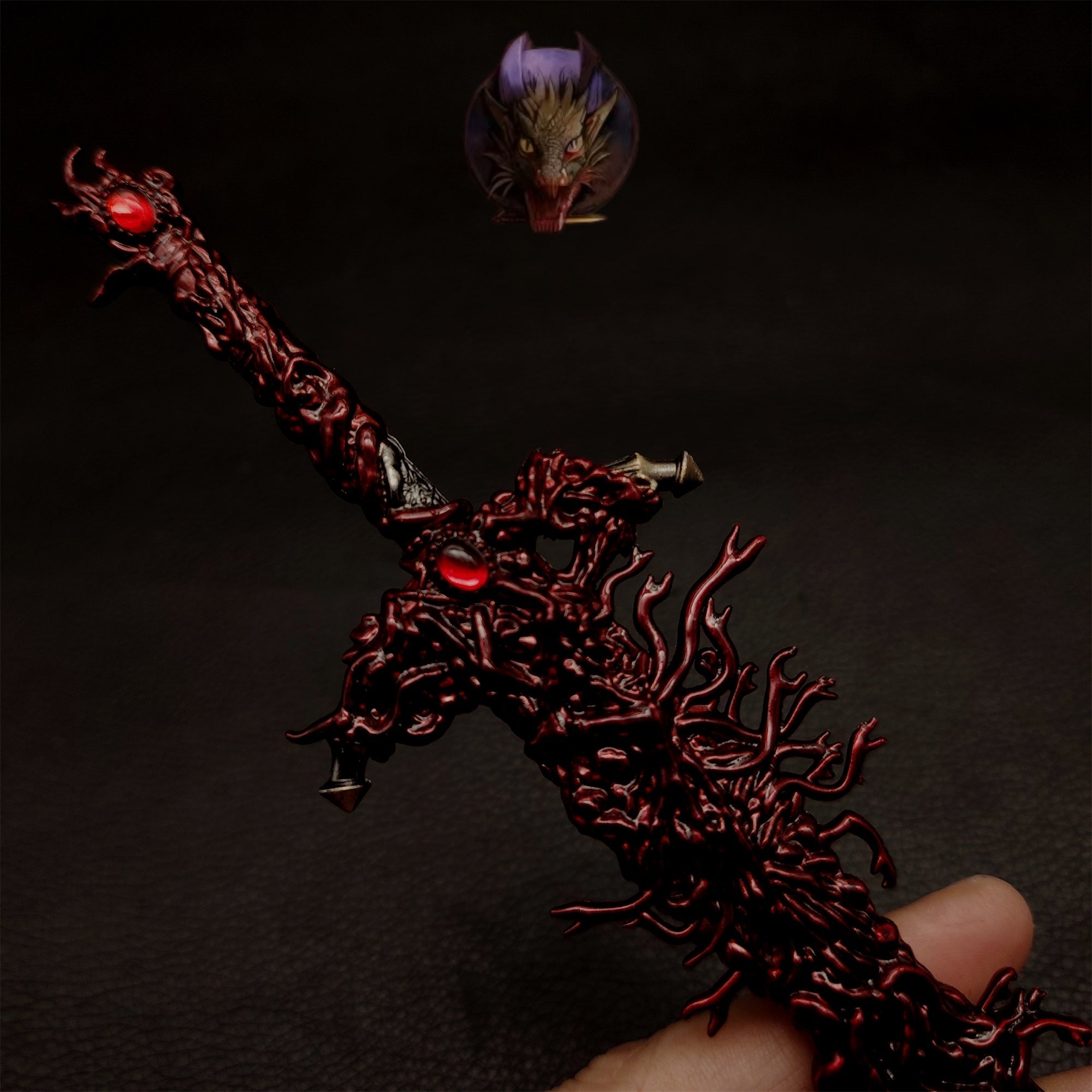 Soul Game Blasphemous Blade Metal Replica With Gift Box