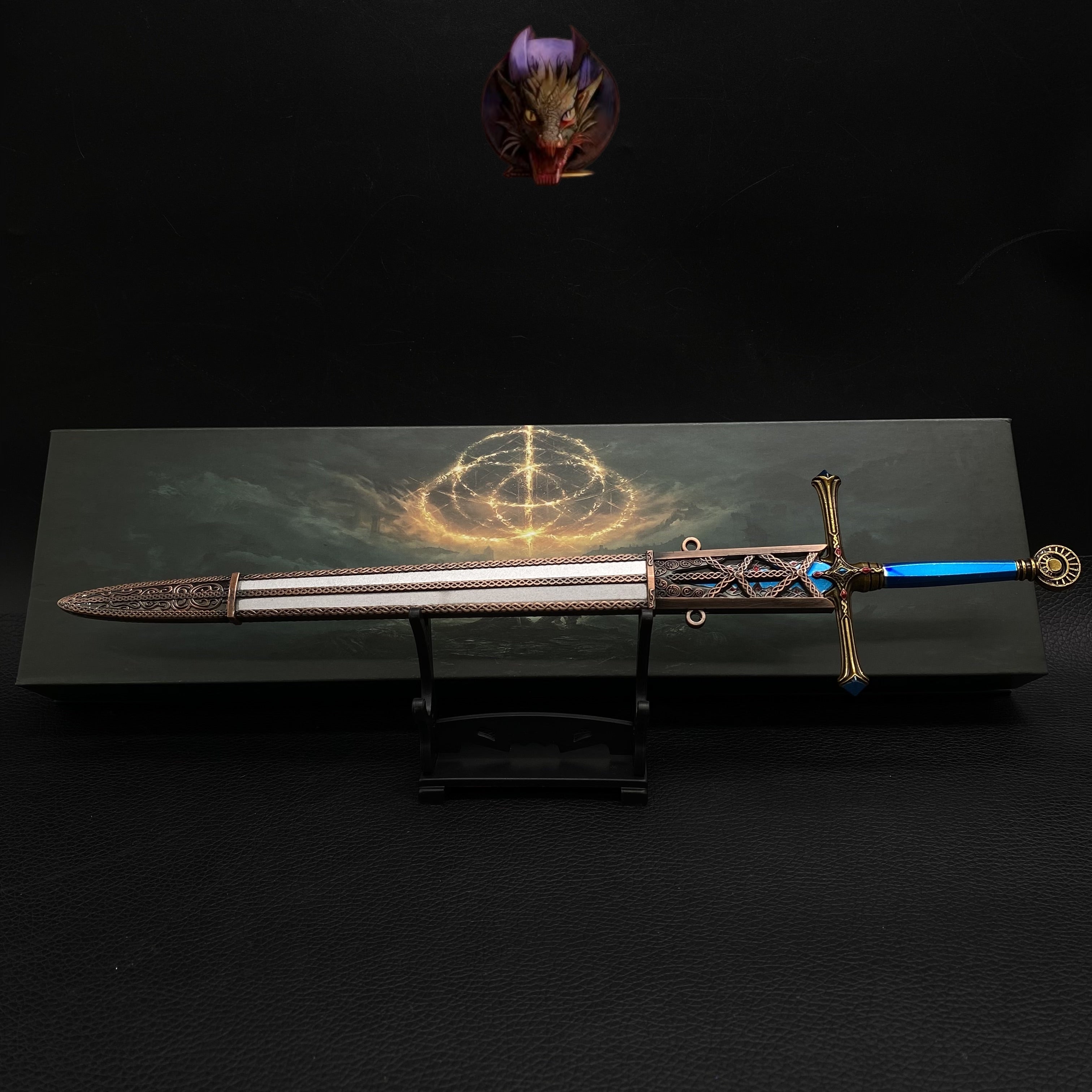 Carian Knight's Sword Metal Replica With Gift Box