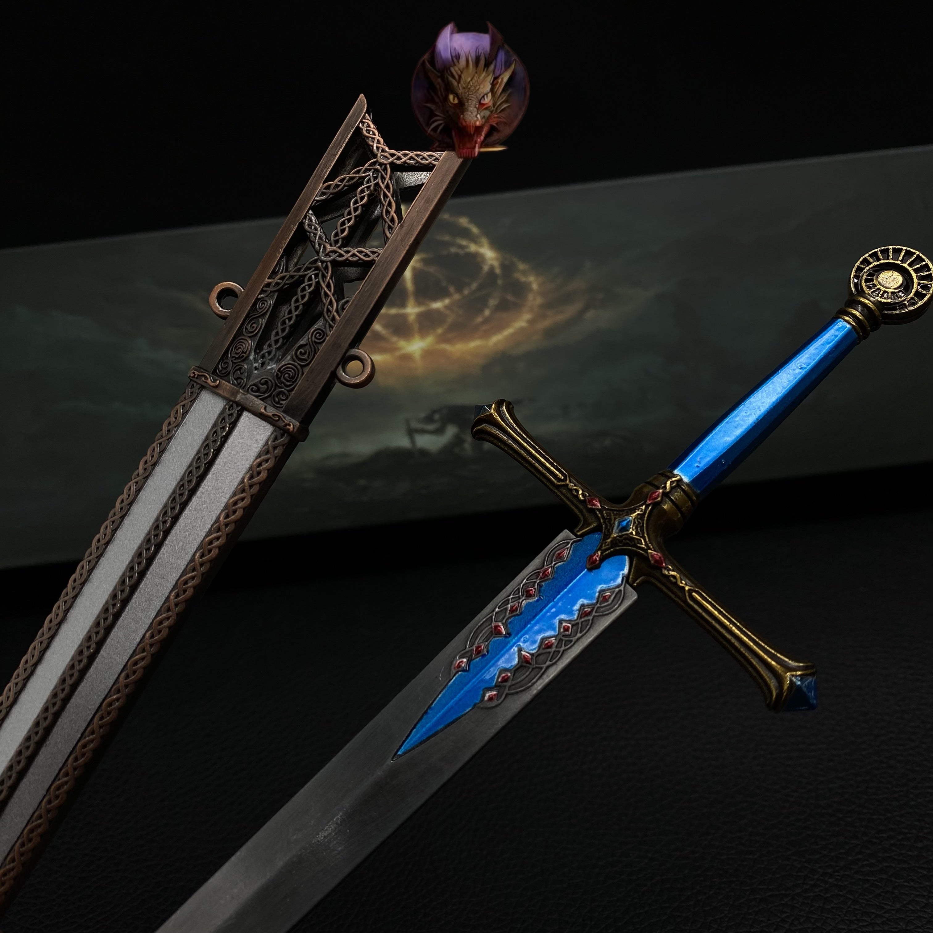 Carian Knight's Sword Metal Replica With Gift Box