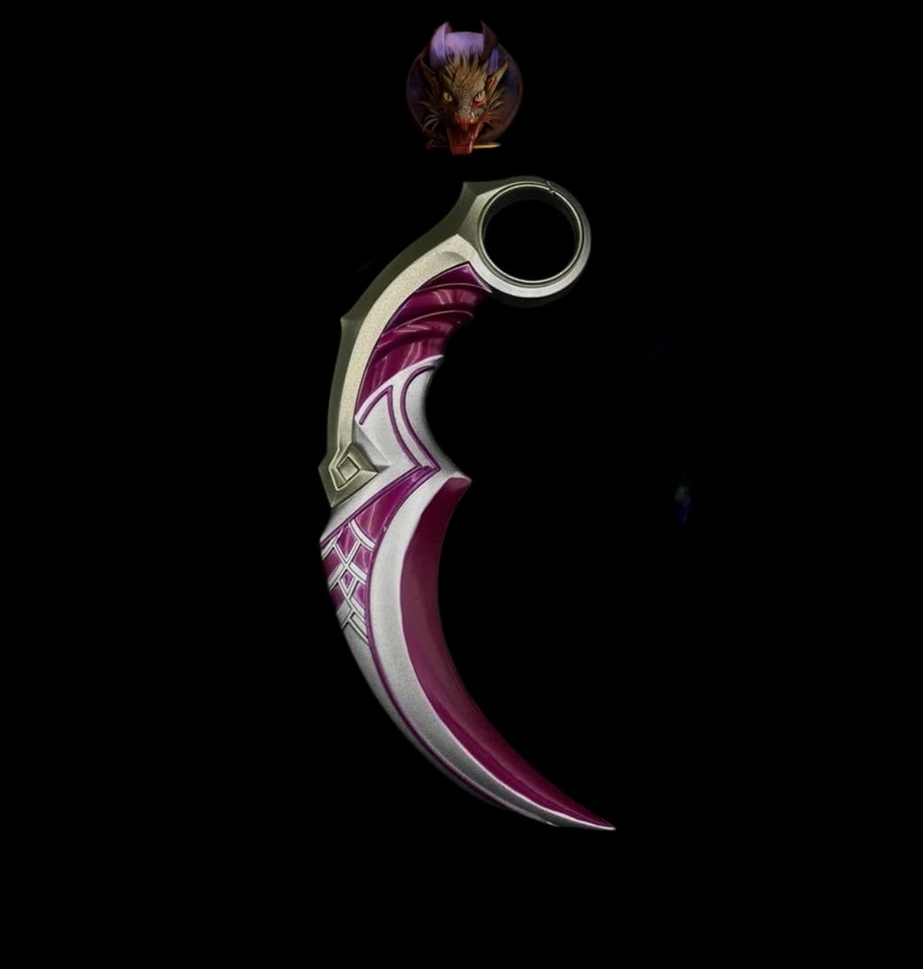 Celadon Dragon Charm Karambit Metal Replica 3 Options