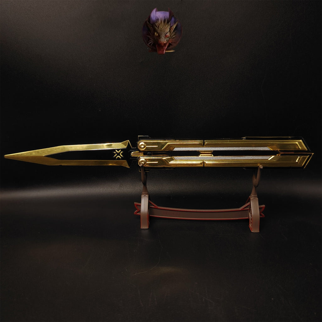 Val Game Champions 2025 Butterfly Knife Props Metal Replica