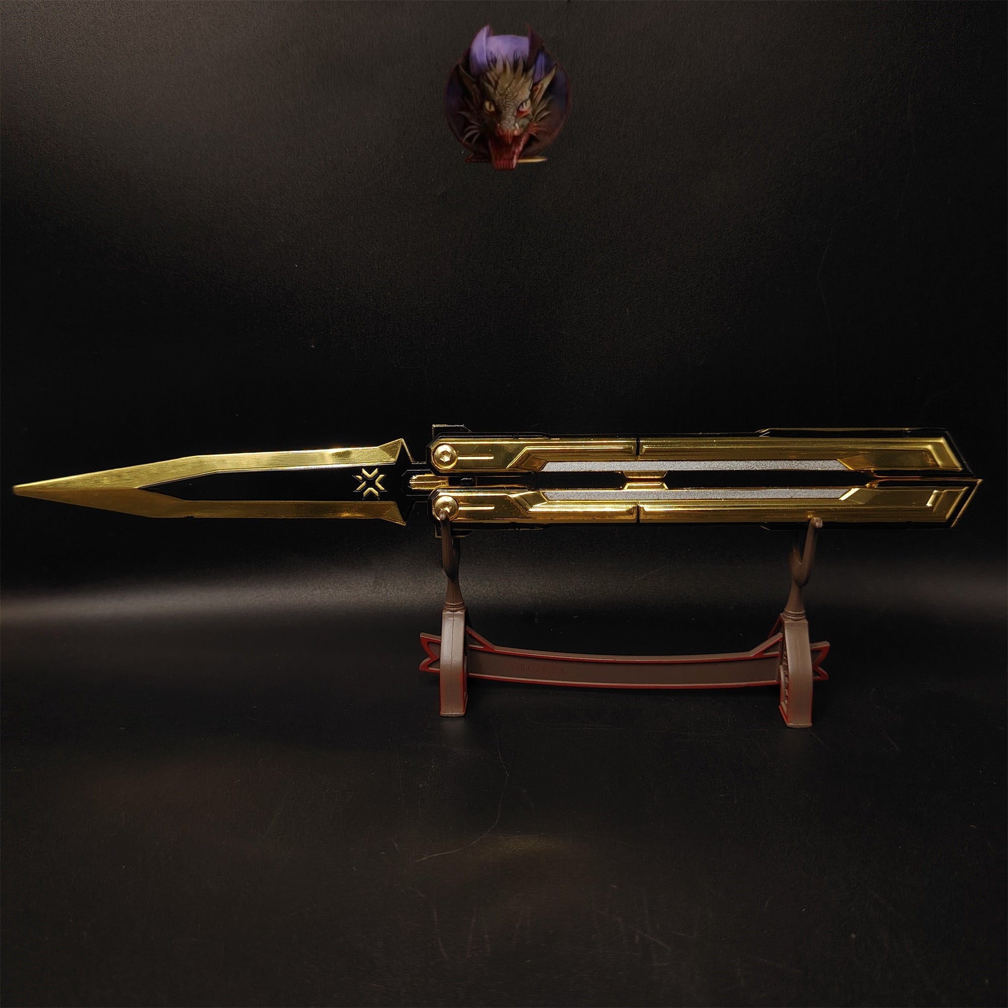 Val Game Champions 2025 Butterfly Knife Props Metal Replica