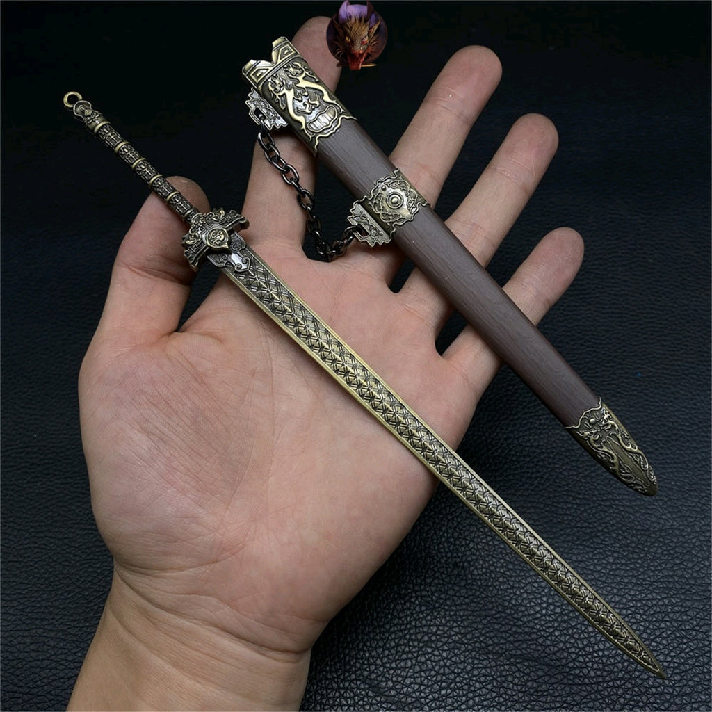 Mini Chinese Ancient Sword 22CM Metal Replica 11 Options