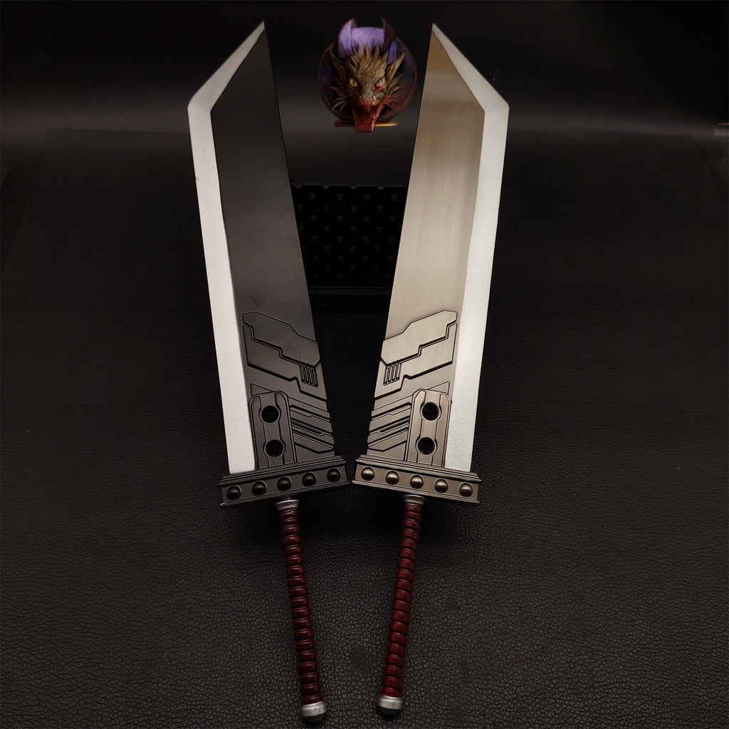 FF7 Cloud Buster Sword 36CM Metal Replica 2 Colors