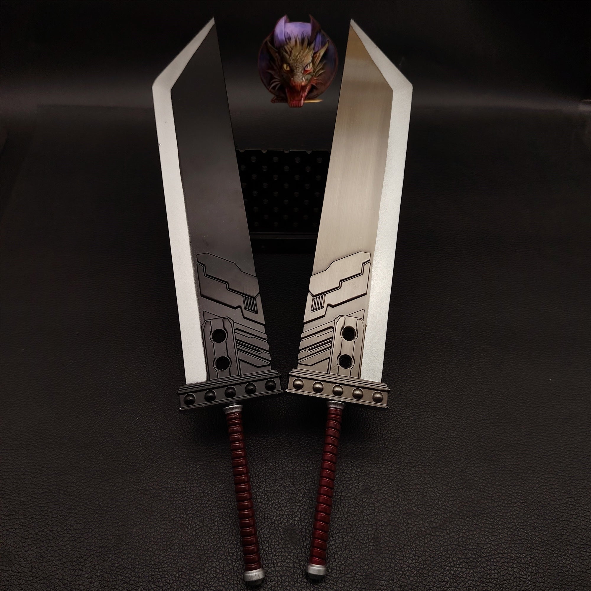 FF7 Cloud Buster Sword 36CM Metal Replica 2 Colors