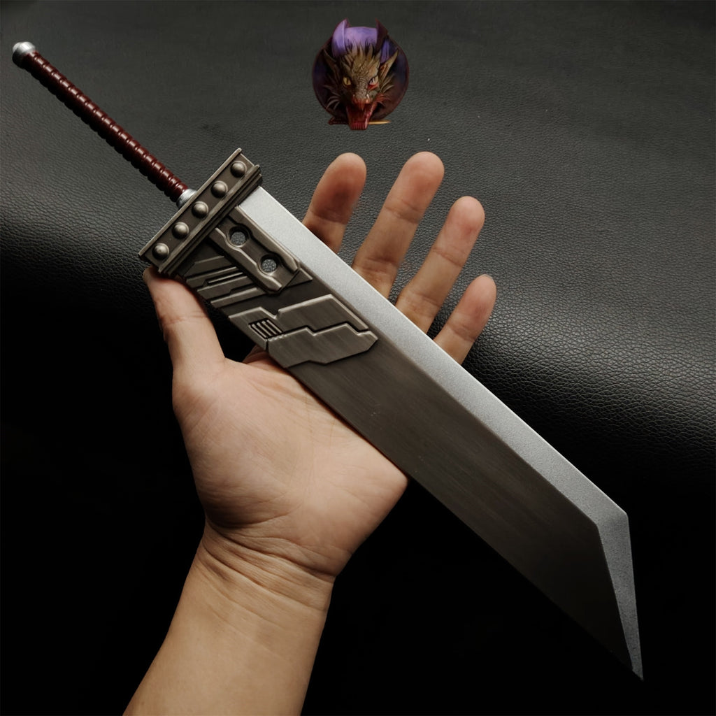 FF7 Cloud Buster Sword 36CM Metal Replica 2 Colors