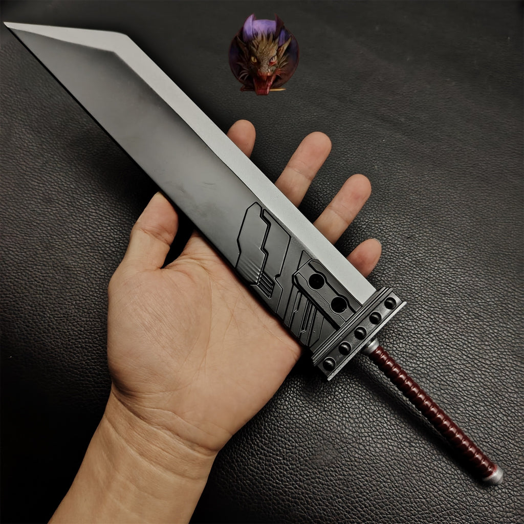 FF7 Cloud Buster Sword 36CM Metal Replica 2 Colors