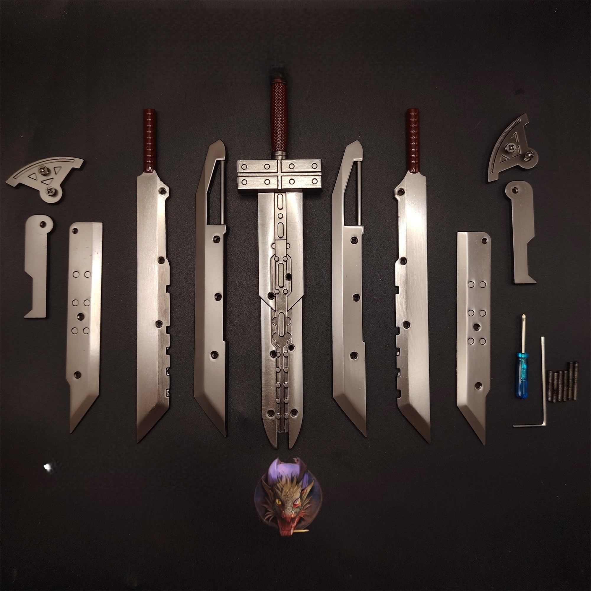 FF7 Cloud's Fusion Sword Metal Replica