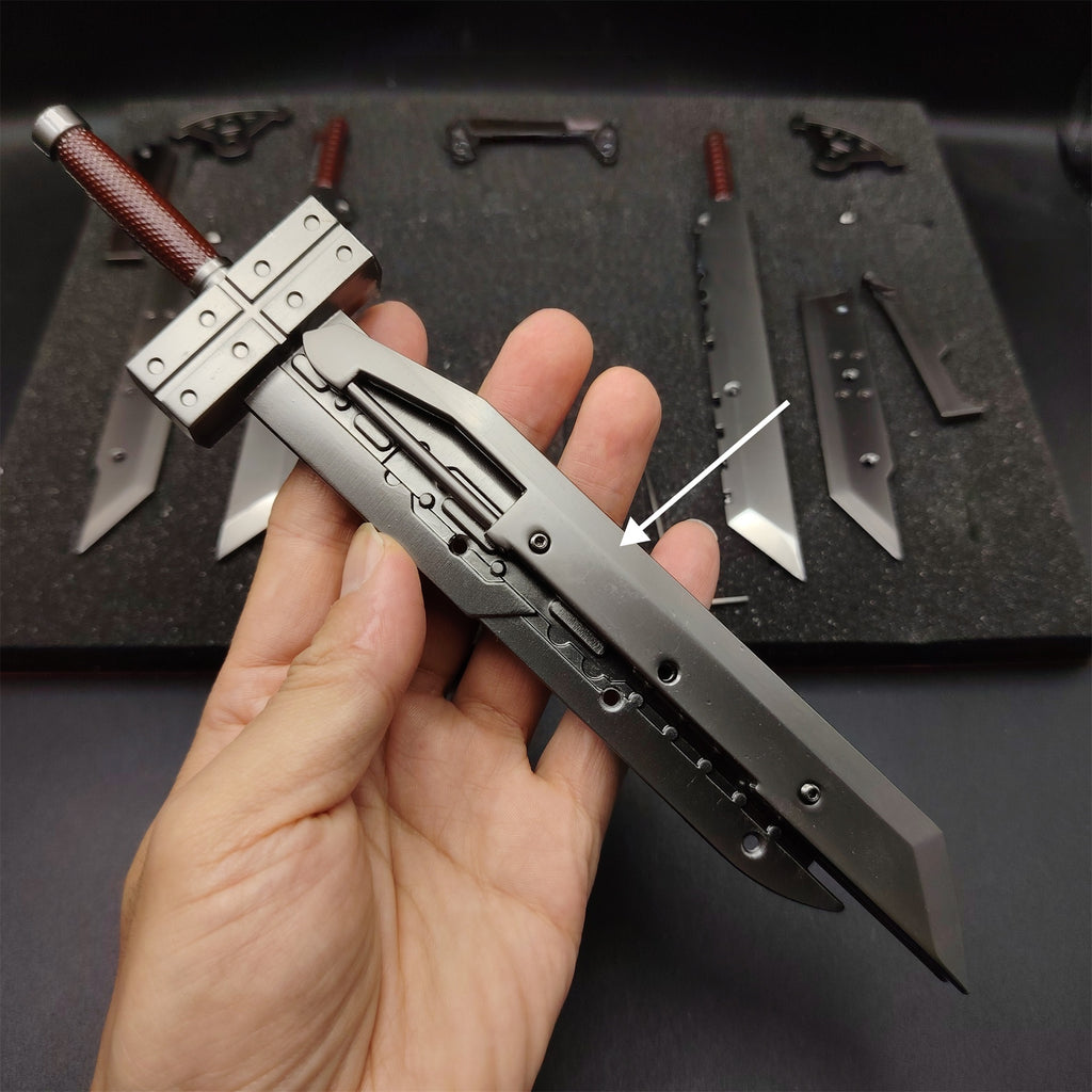 FF7 Cloud's Fusion Sword Metal Replica