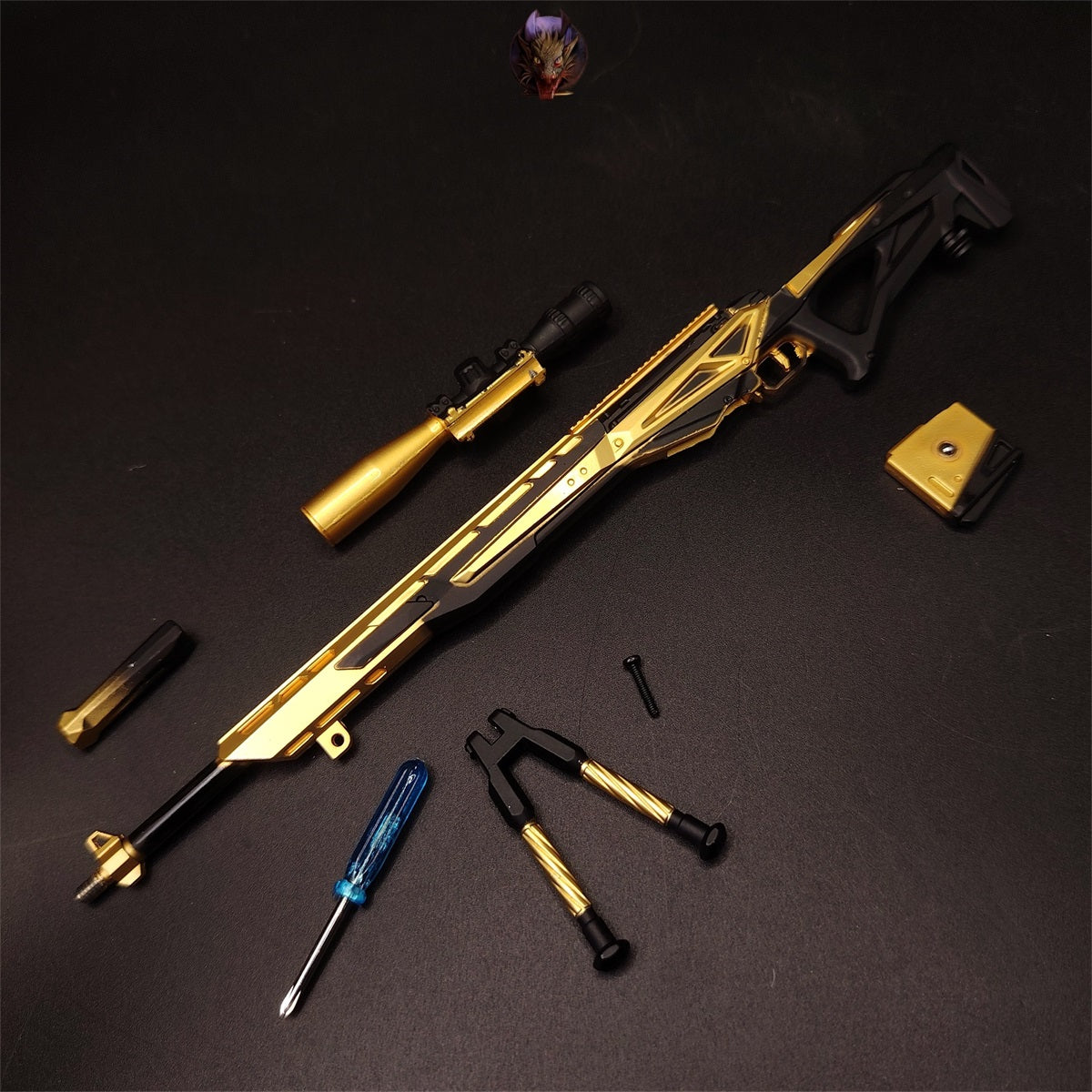 Delta Force Cobra Vanguard AWM Miniature Replica Gun Mode