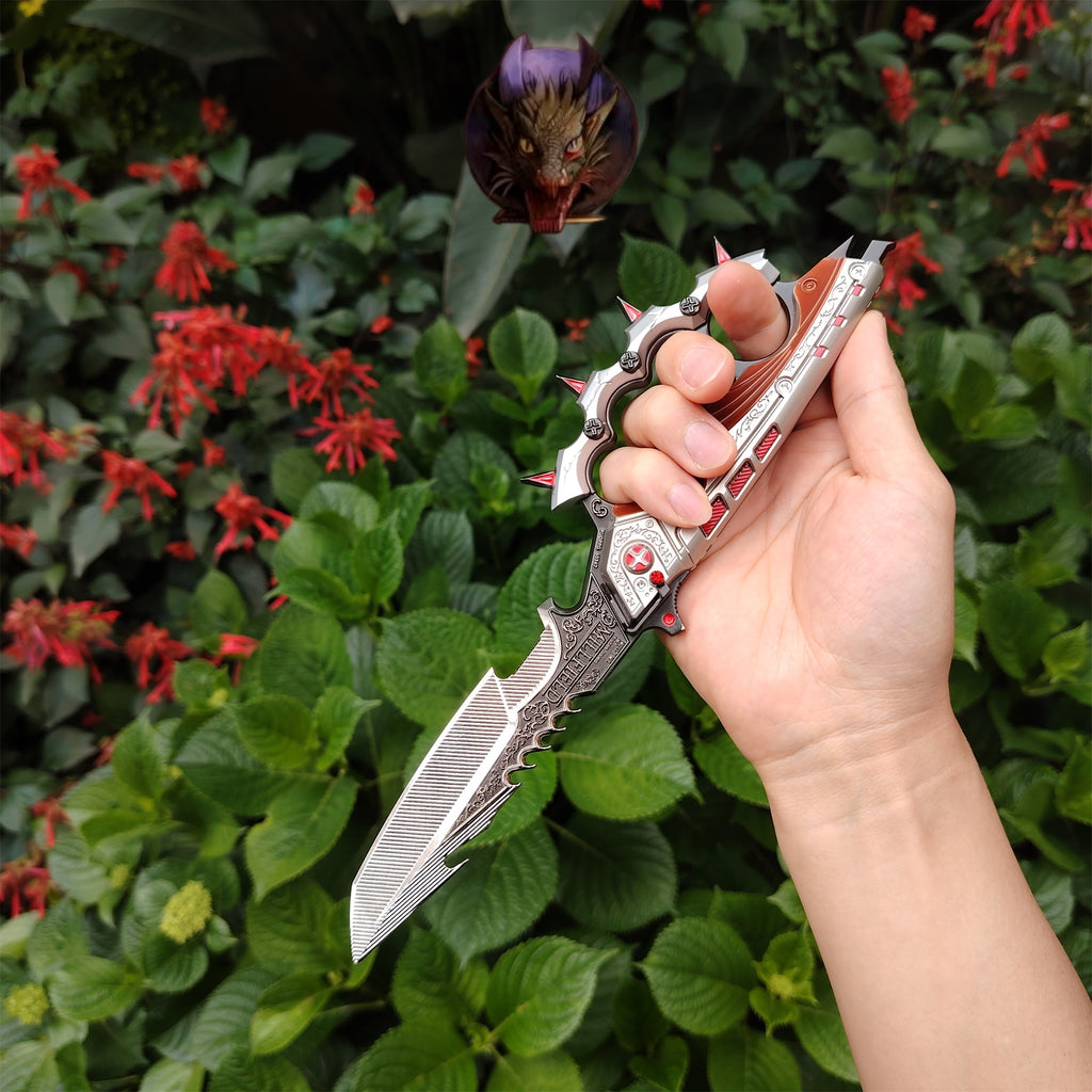 Delta Force Creed Knife Metal Blunt Replica 2 Options