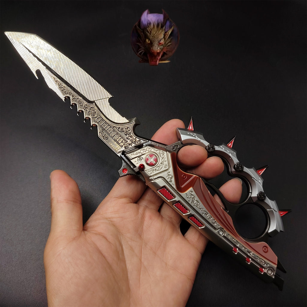 Delta Force Creed Knife Metal Blunt Replica 2 Options