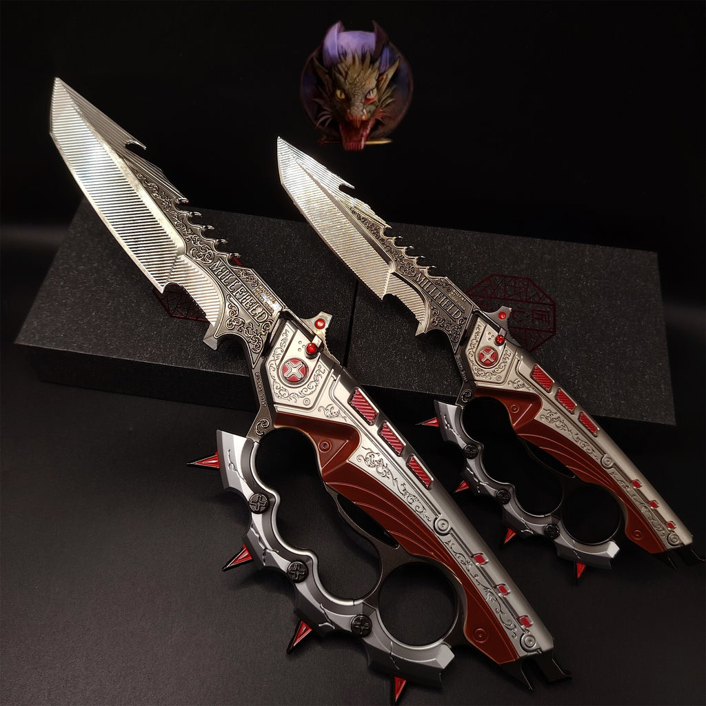 Delta Force Creed Knife Metal Blunt Replica 2 Options