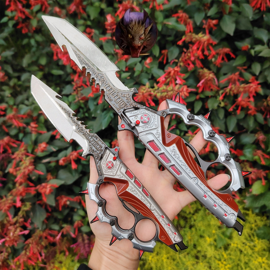 Delta Force Creed Knife Metal Blunt Replica 2 Options