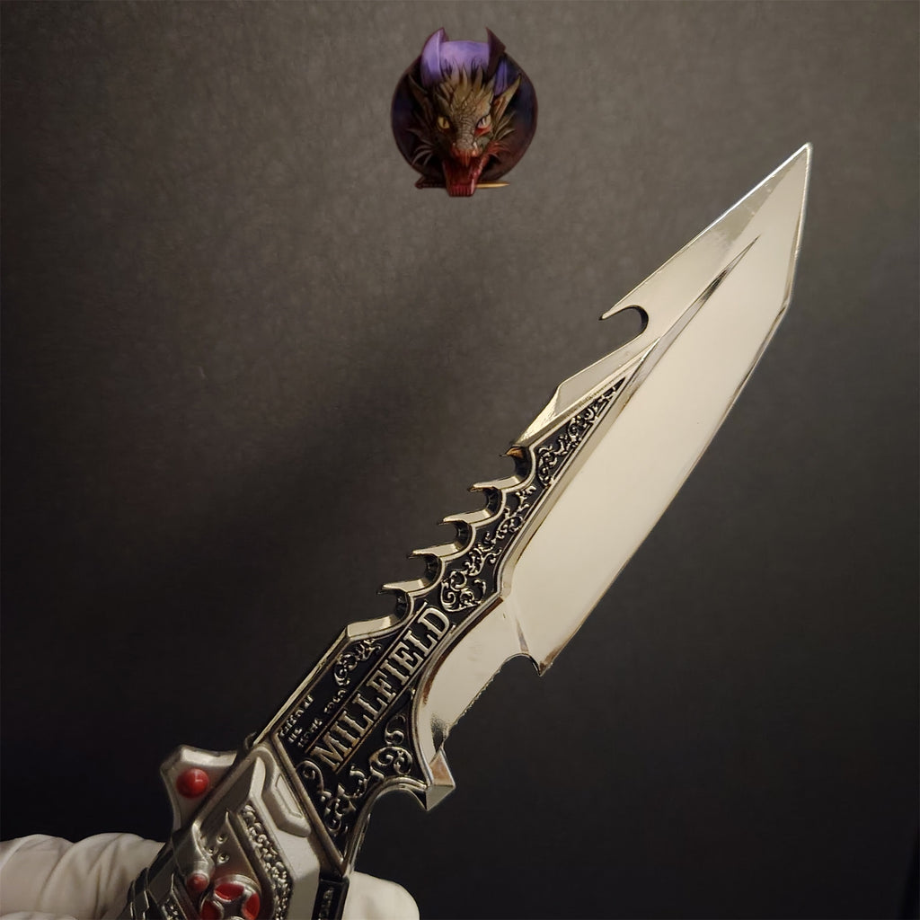 Delta Force Creed Knife Metal Blunt Replica