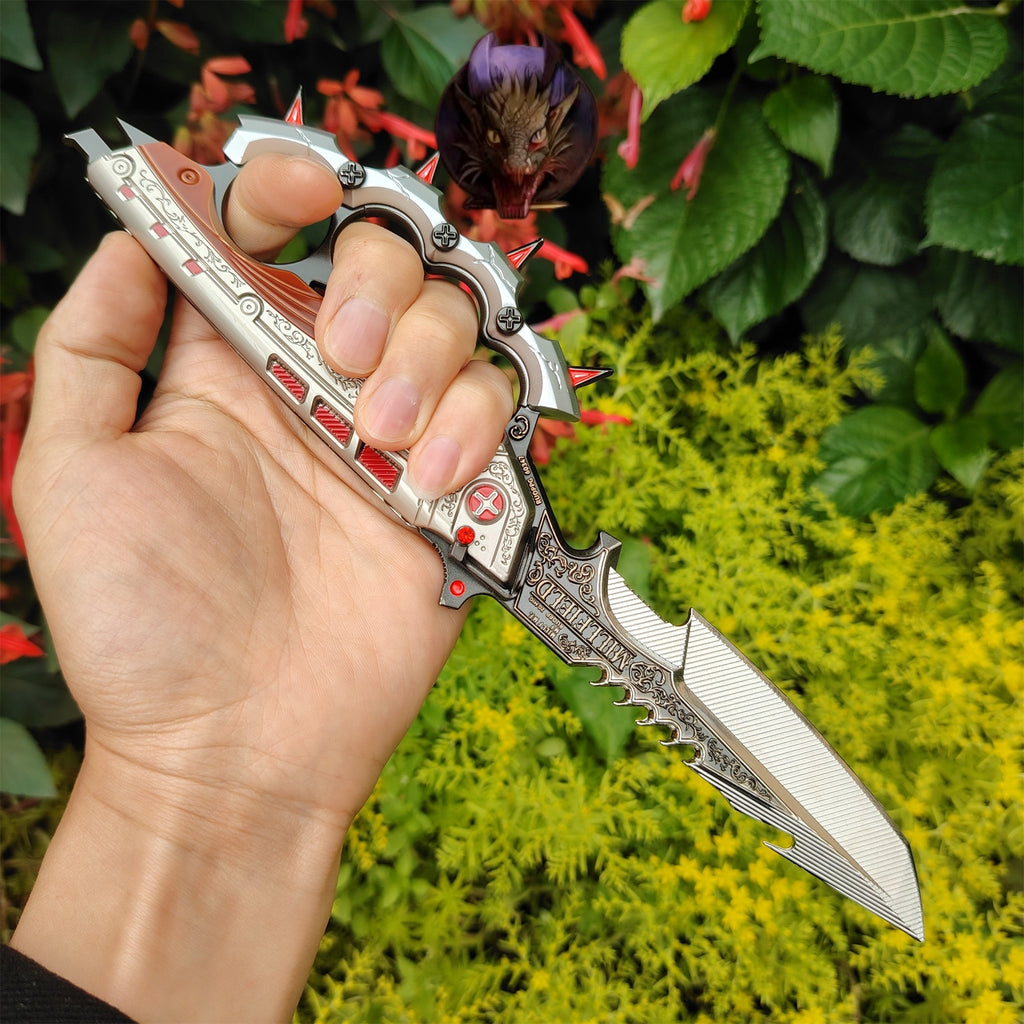 Delta Force Creed Knife Metal Blunt Replica 2 Options