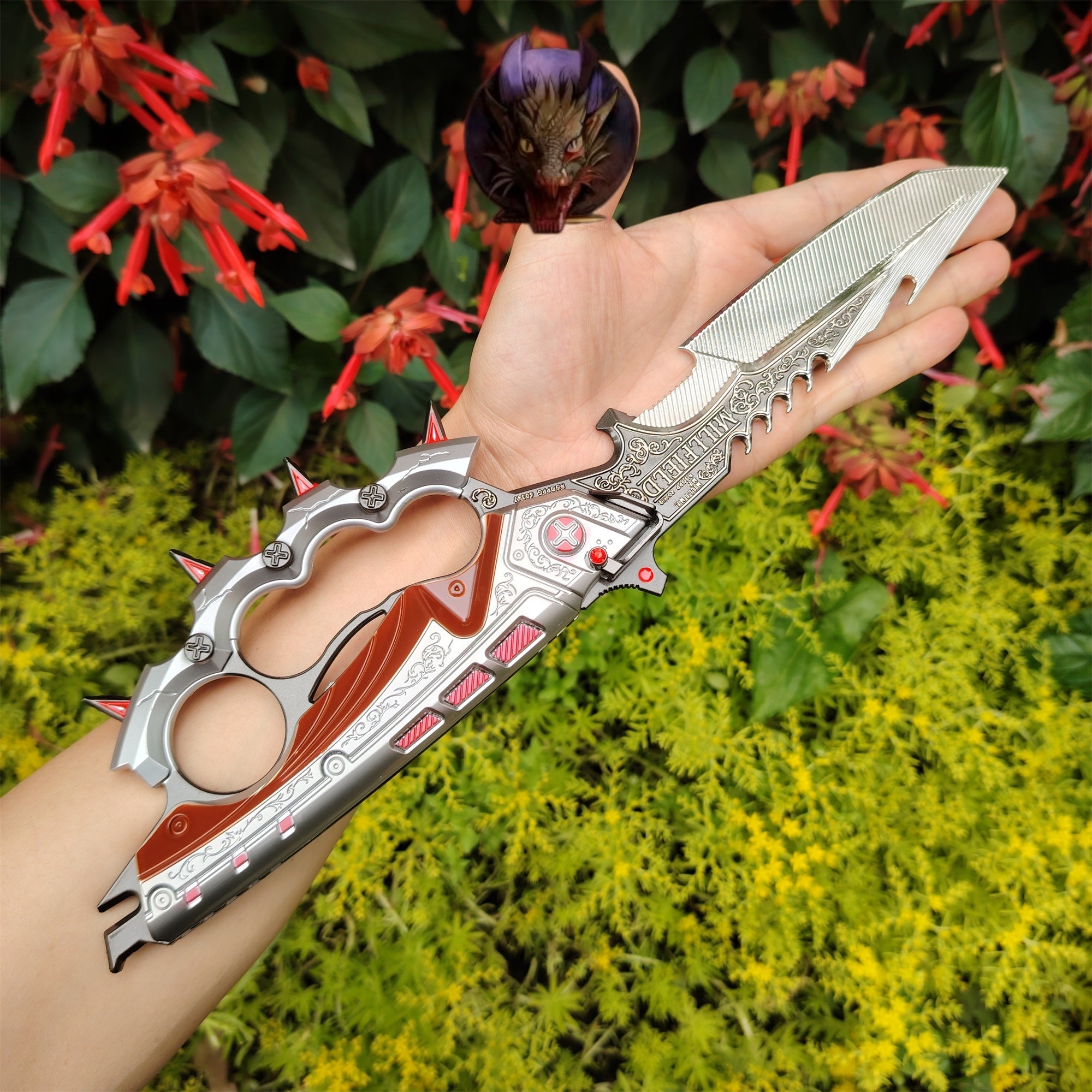 Delta Force Creed Knife Metal Blunt Replica 2 Options