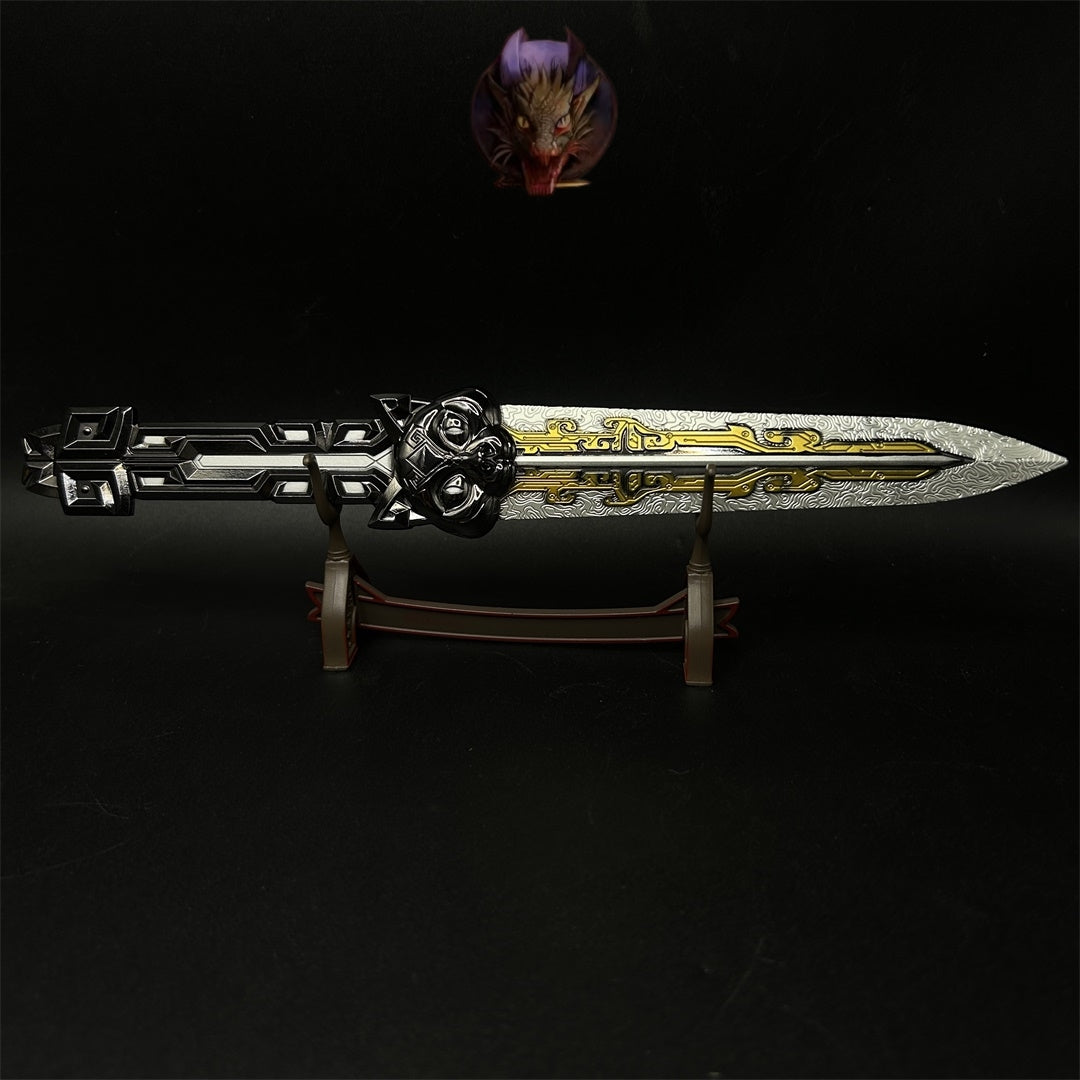 Delta Force Game Data Throwing Knife Blunt Metal Replica
