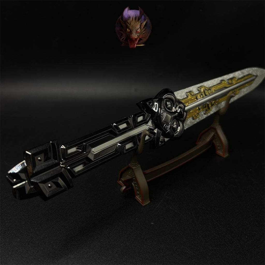 Delta Force Game Data Throwing Knife Blunt Metal Replica