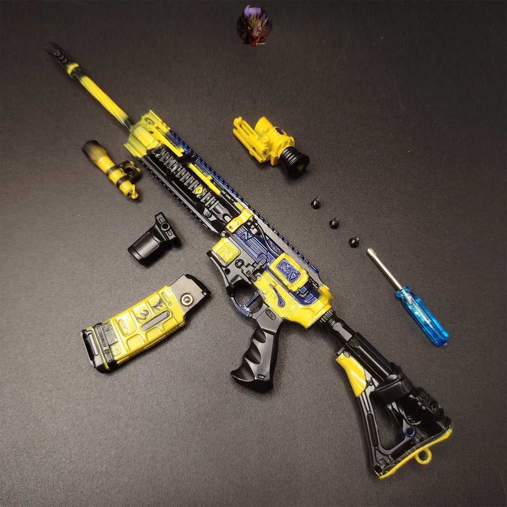 Delta Force Deep Sea Skin K416 AR Metal Replica