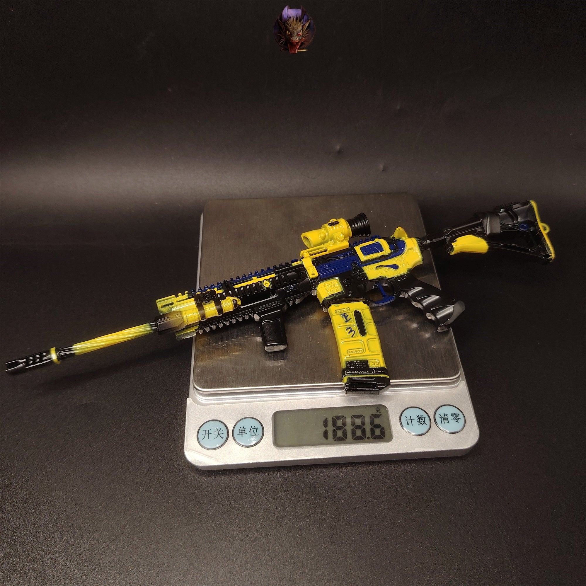 Delta Force Deep Sea Skin K416 AR Metal Replica