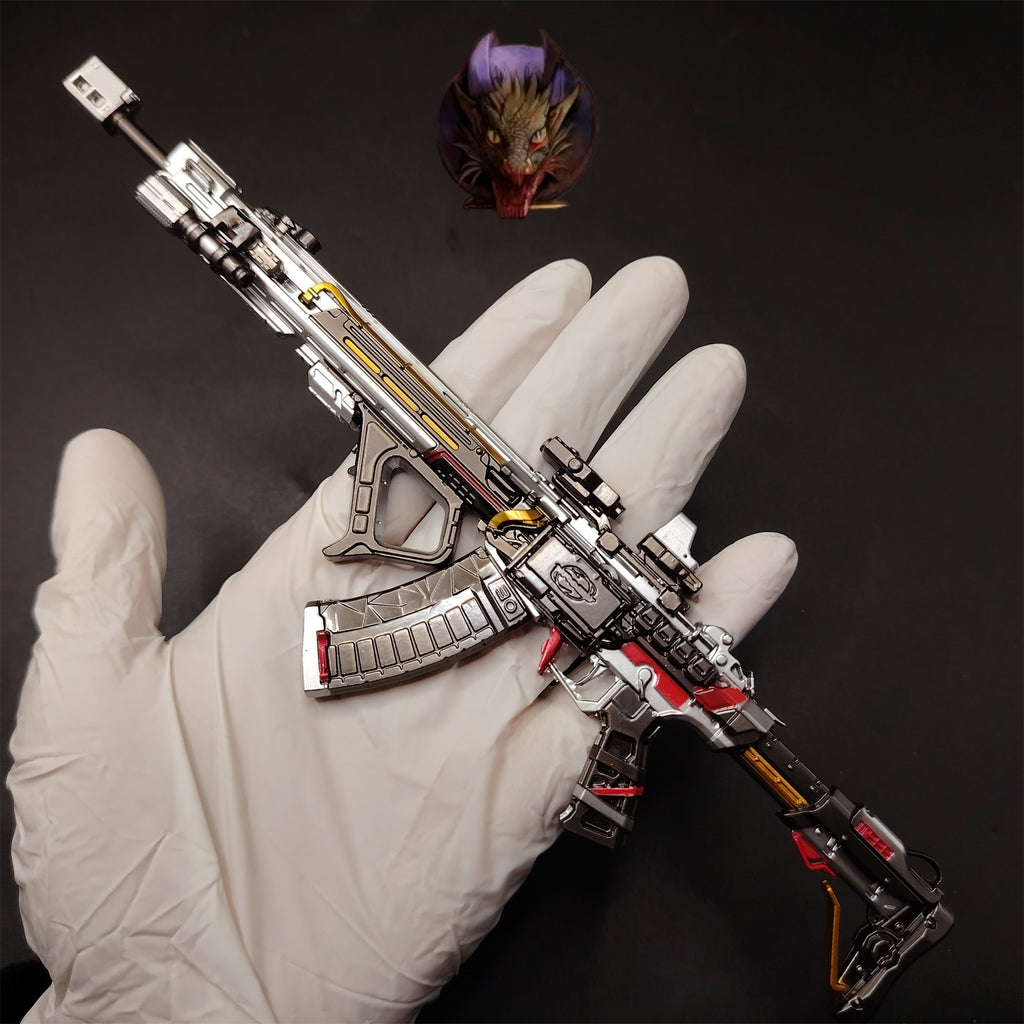 Delta Force Detachable Teng Long Assault Rifle Metal Replica