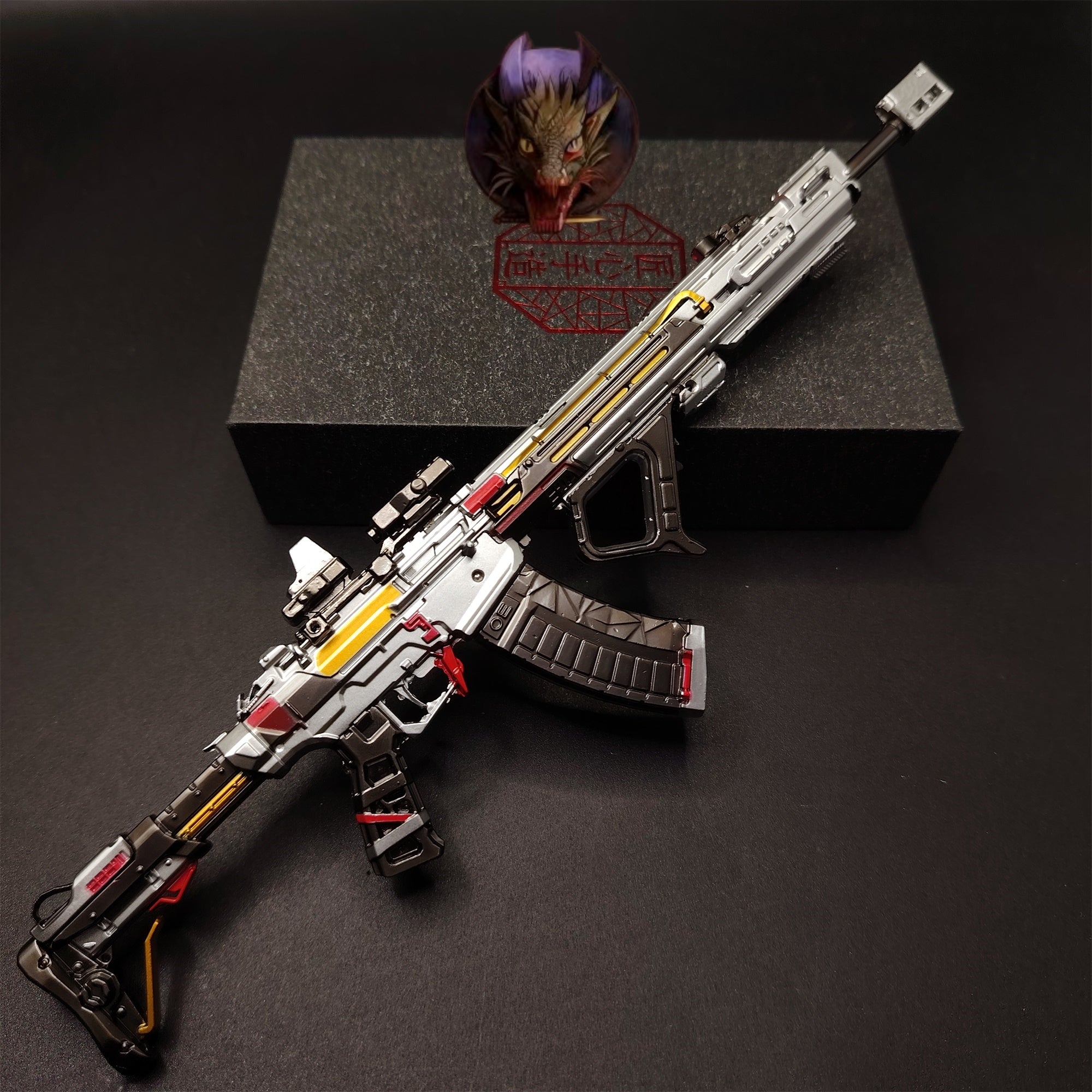 Delta Force Detachable Teng Long Assault Rifle Metal Replica