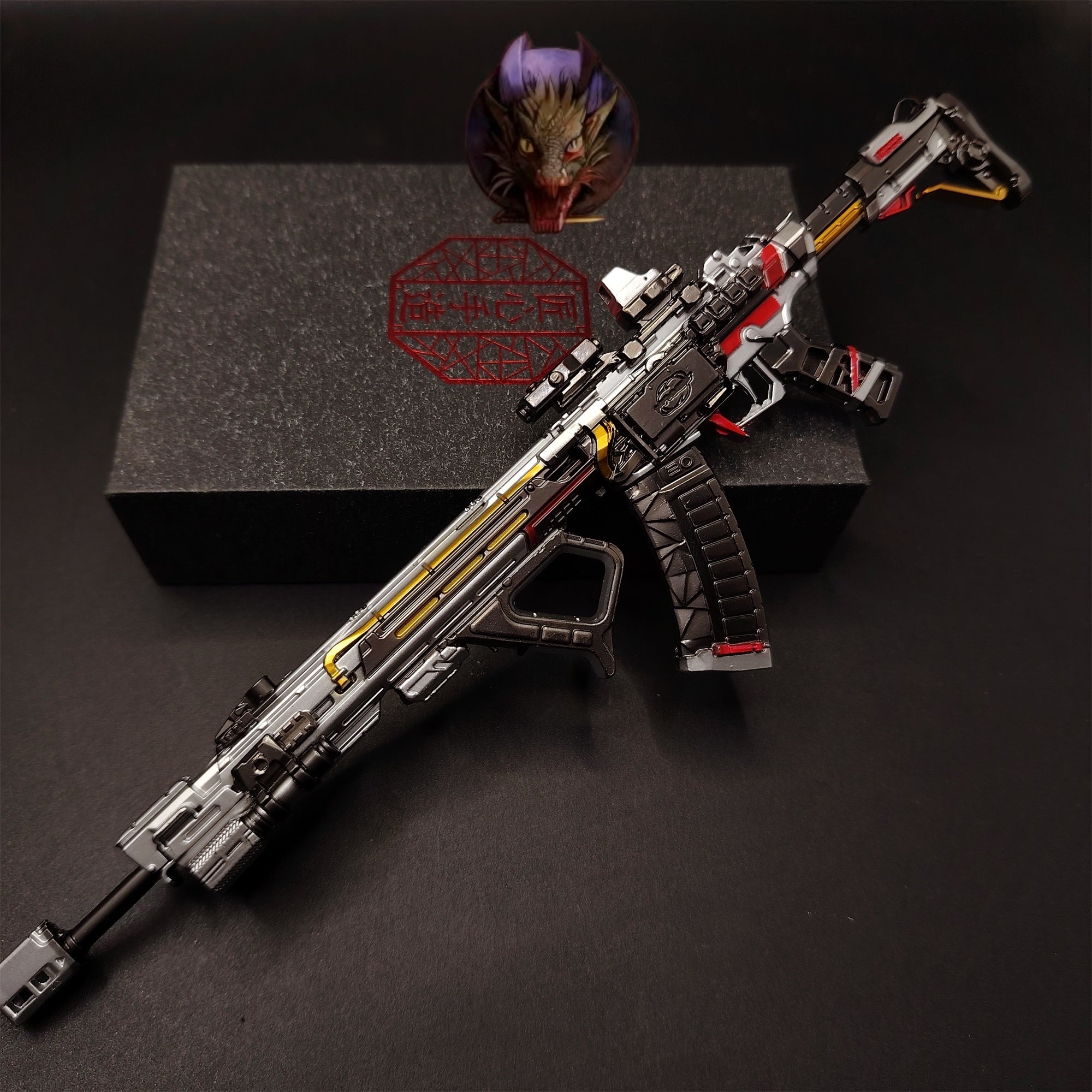 Delta Force Detachable Teng Long Assault Rifle Metal Replica