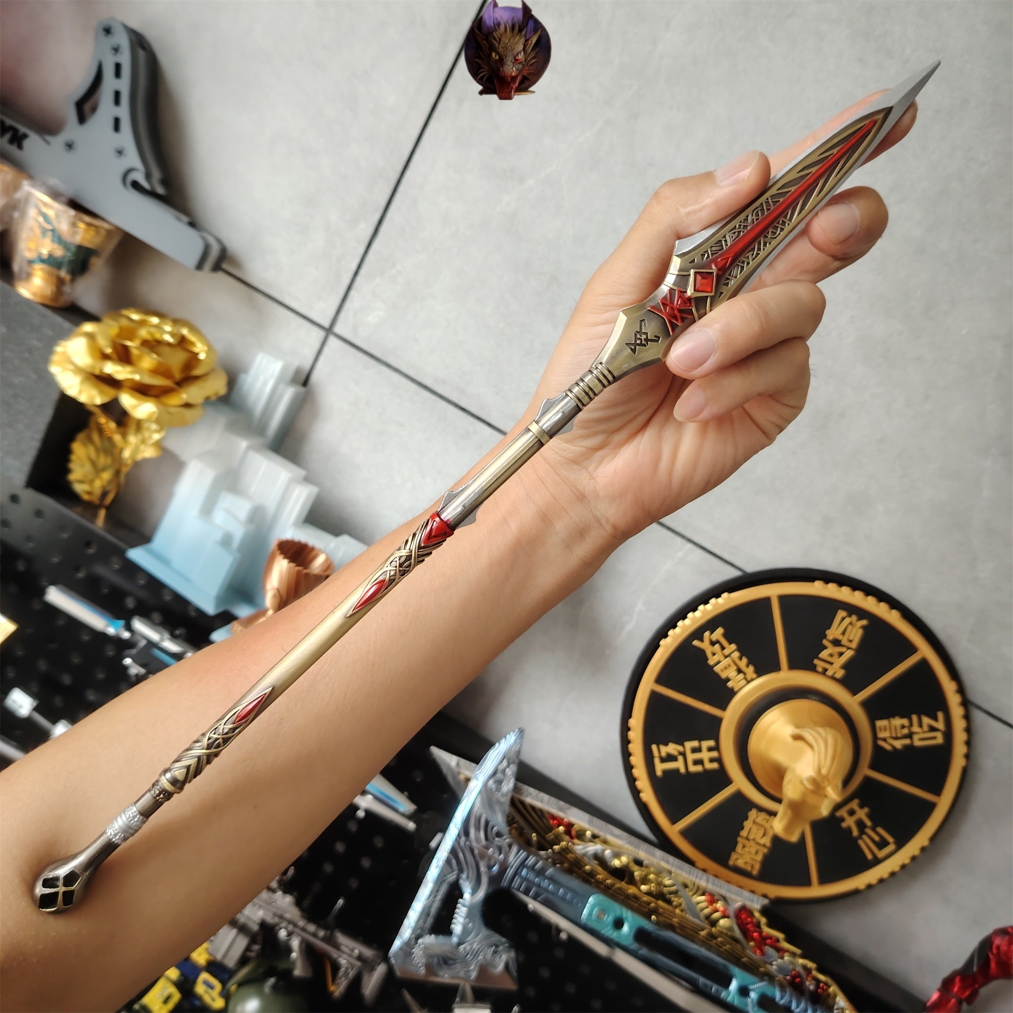 Depnier Spear Metal Replica 35CM